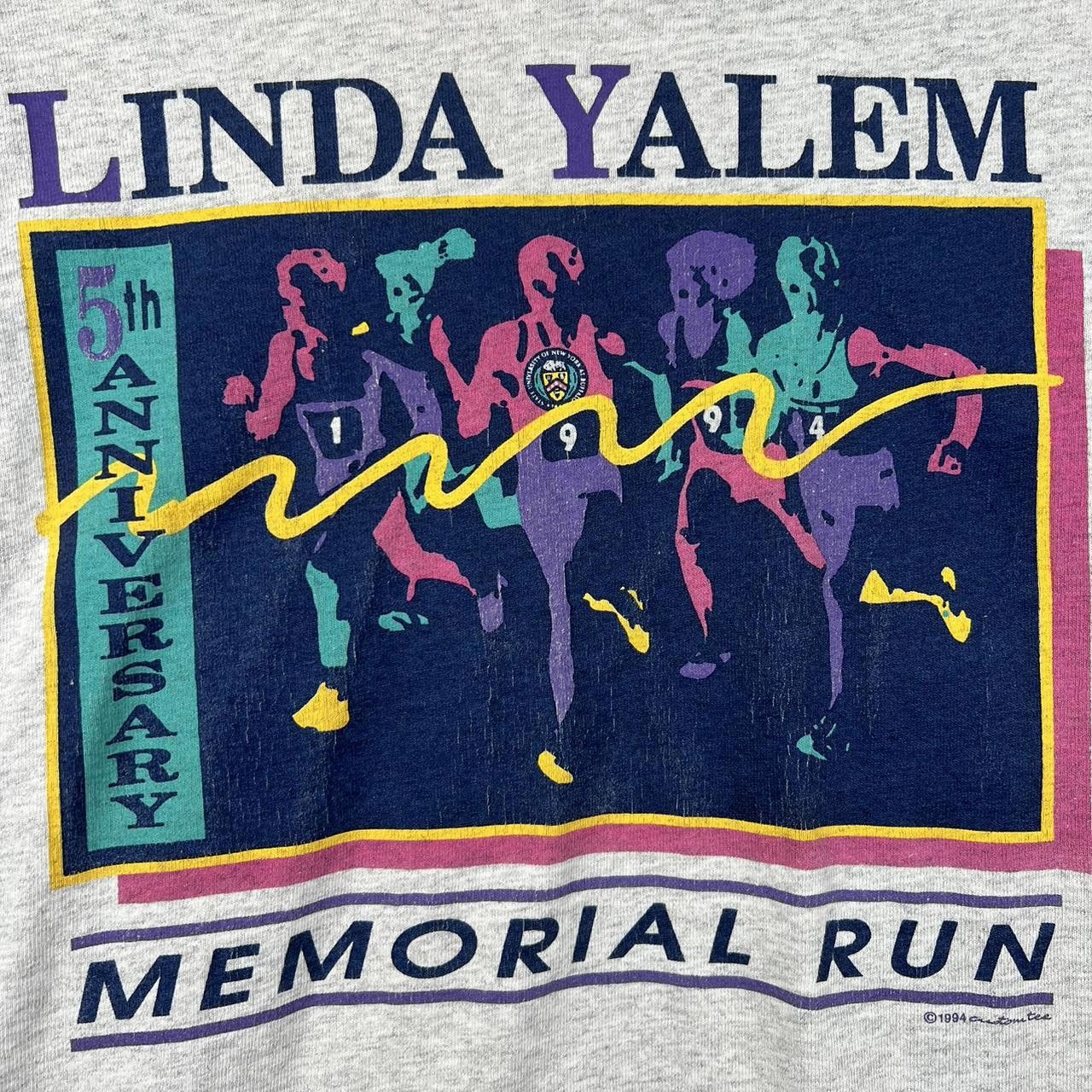 Vintage Vintage Linda Yalem Memorial Run Long Sleeve T-Shirt Size US XL / EU 56 / 4 - 3 Thumbnail