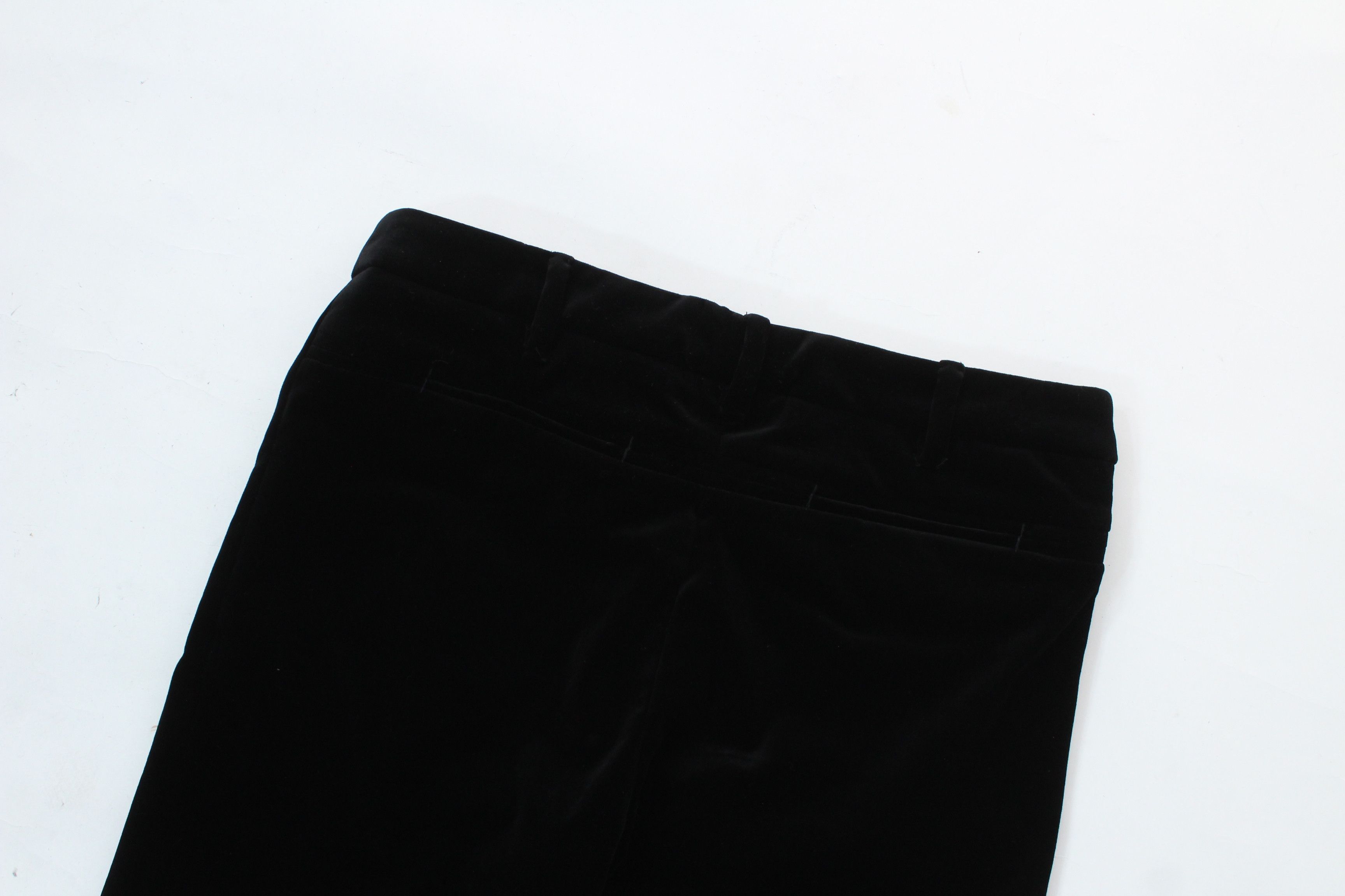 Miu Miu Miu Miu Black Velvet Ankle Zip Trousers Pants IT 40 Size 27" / US 4 / IT 40 - 7 Thumbnail