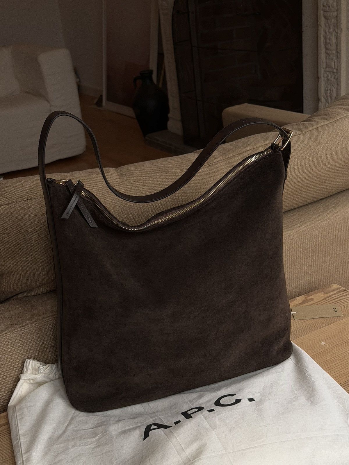 A.P.C. New APC Vera Bag - Brown Chestnut Size ONE SIZE - 2 Thumbnail