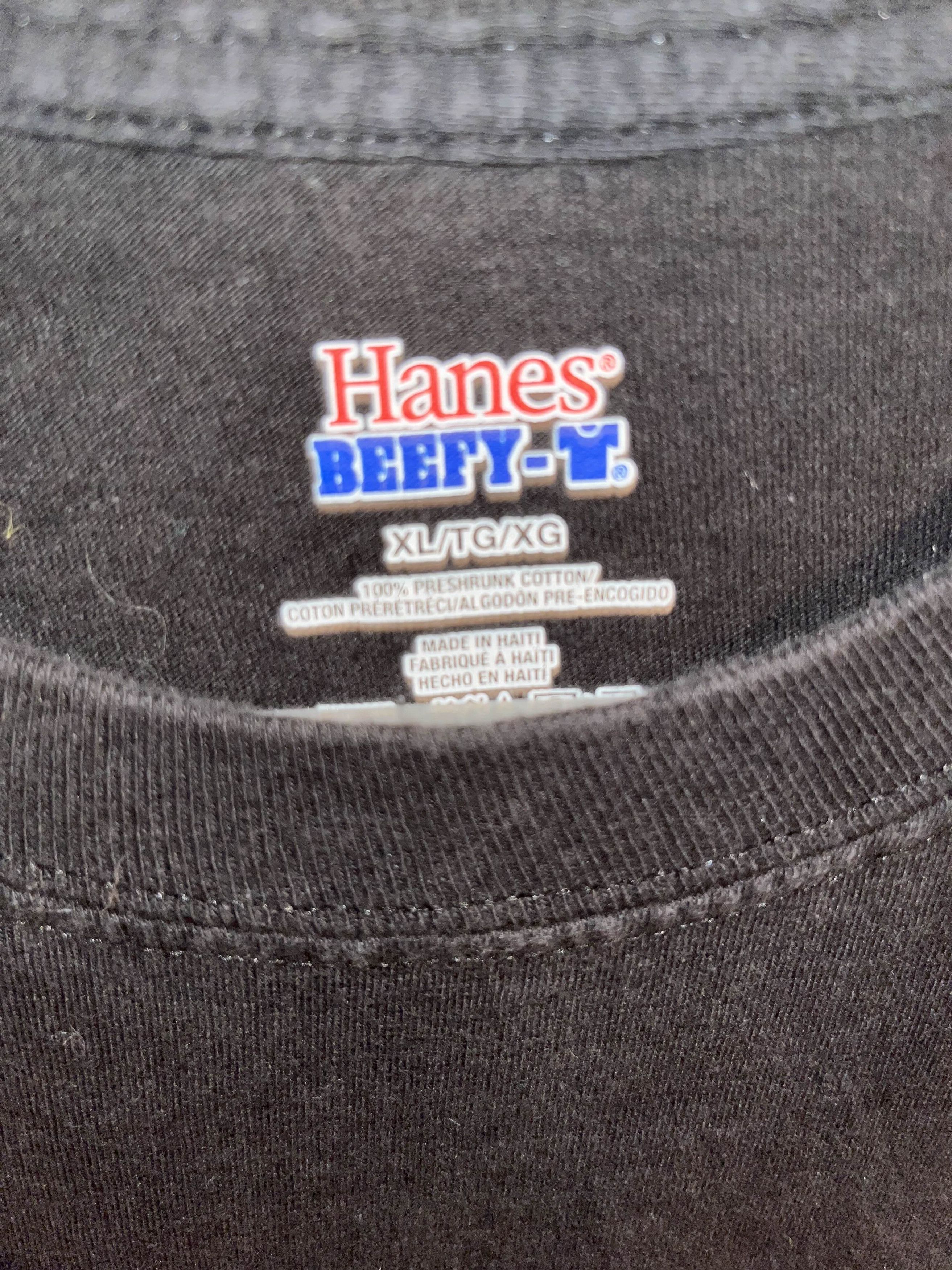 Band Tees × Hanes × Vintage Y2K Music Depot Staff Shirt Size US XL / EU 56 / 4 - 5 Thumbnail