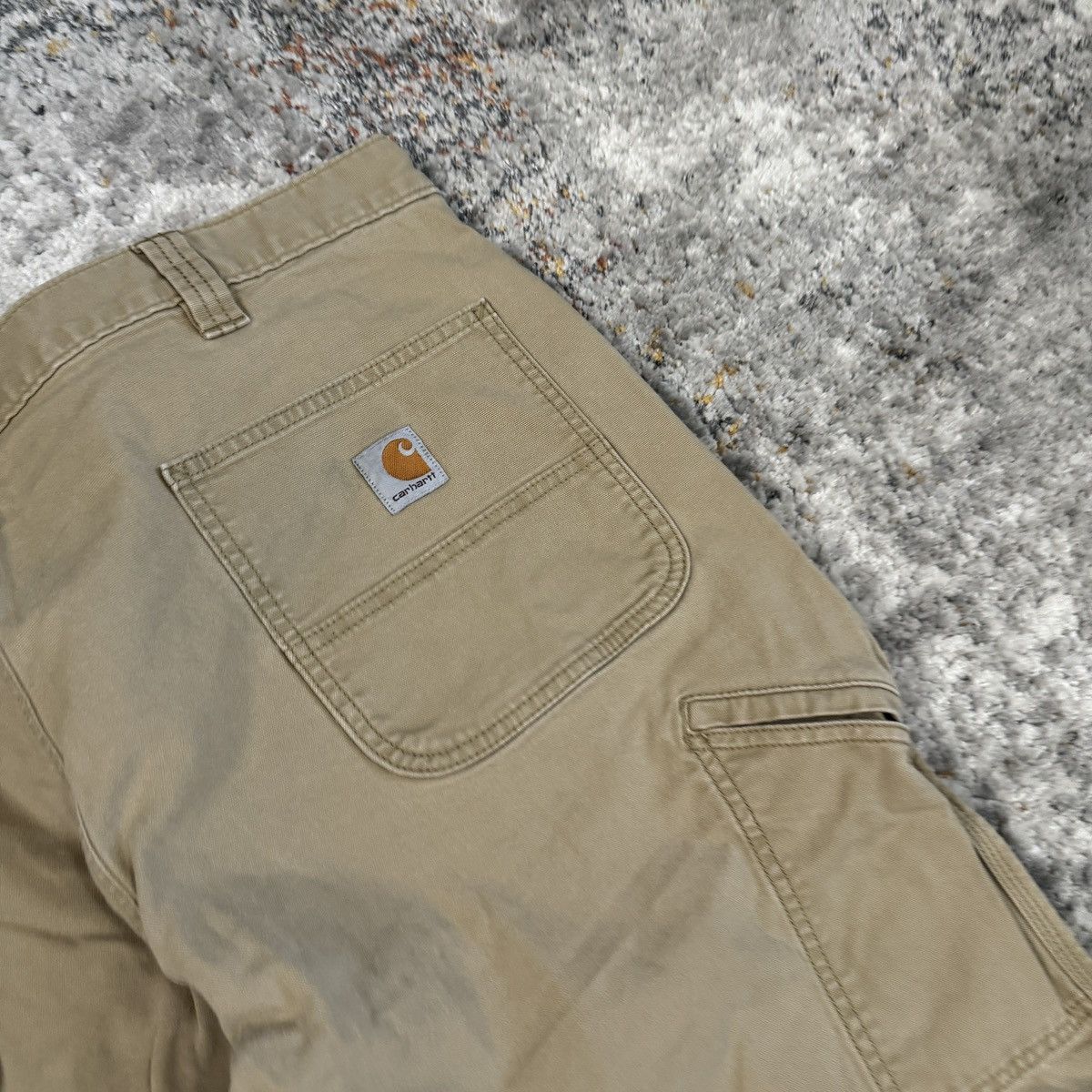 Carhartt × Vintage Essential Vintage y2k Carhartt wide leg tan pants Size US 42 / EU 58 - 3 Thumbnail