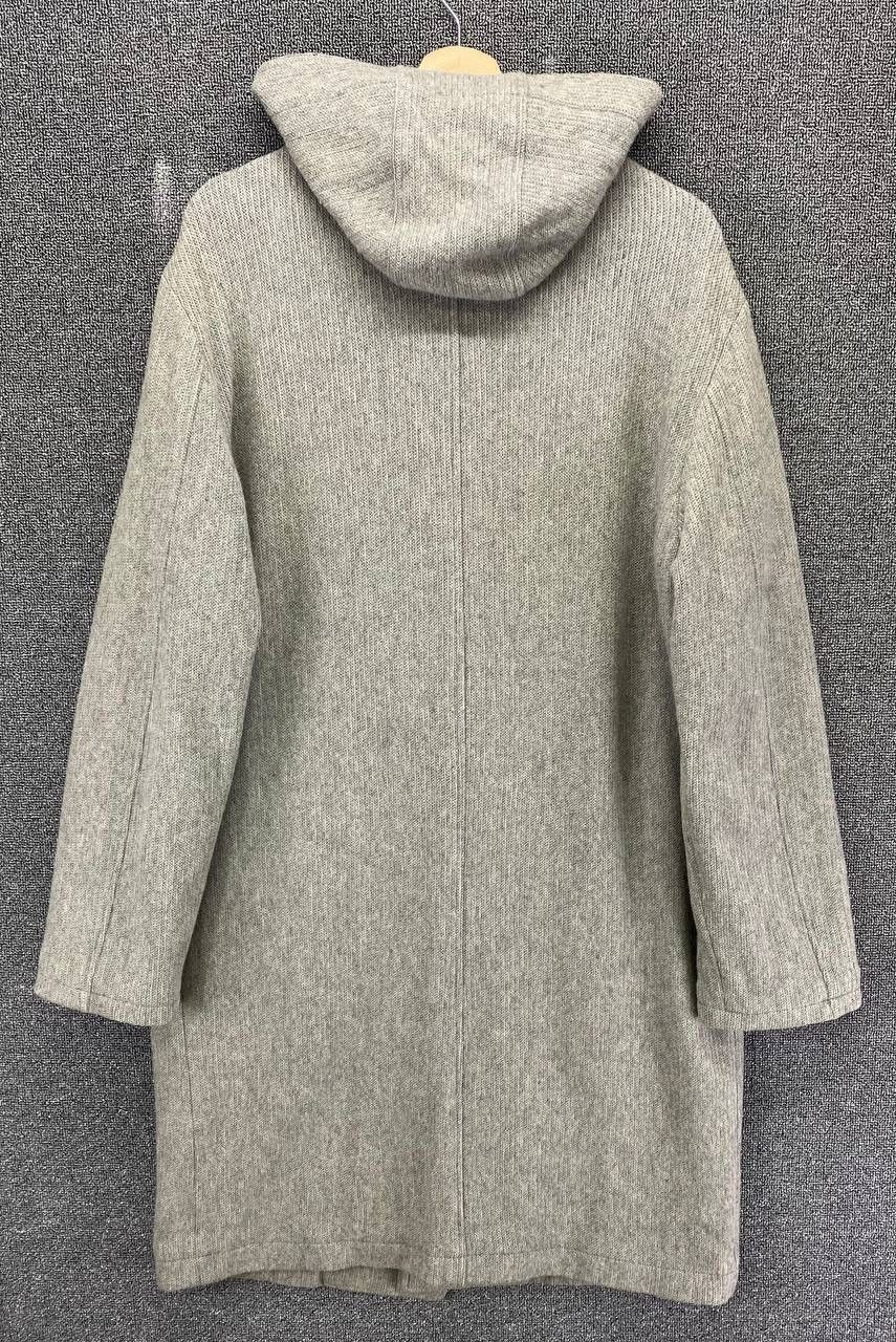 Yohji Yamamoto Vintage Yohji Yamamoto A.A.R Hoodie Wool Long Jacket Size US L / EU 52-54 / 3 - 12 Thumbnail