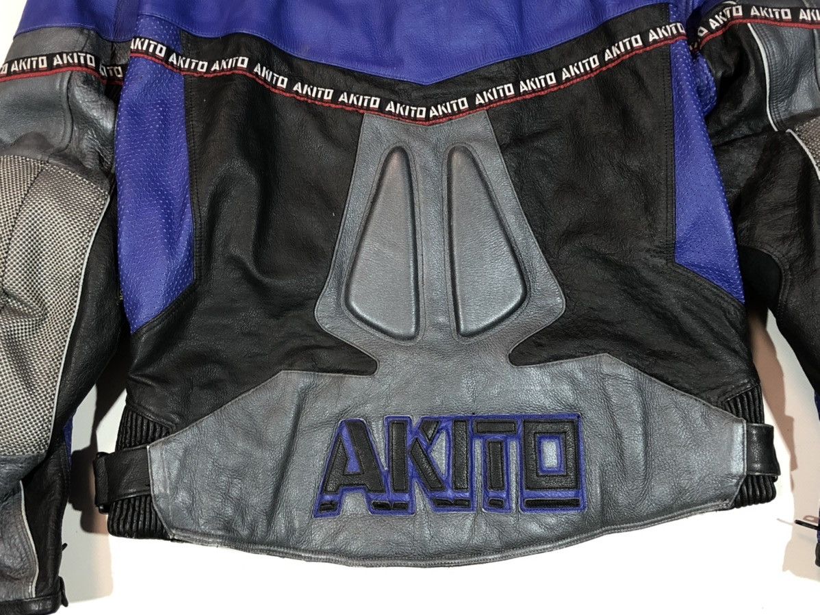 Ferrari × Honda × Yamaha Akito Motorcycle Moto Leather Jacket Racing Size US L / EU 52-54 / 3 - 13 Thumbnail