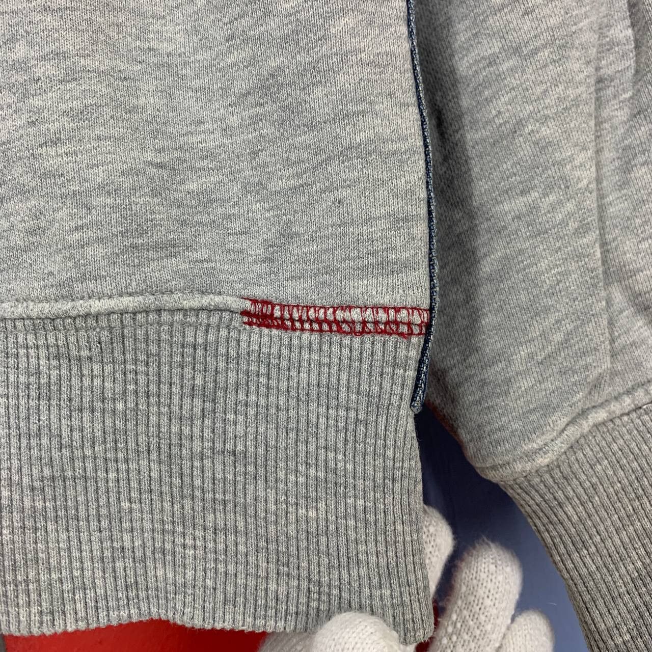 Designer OTIENNE OZEKI Patchwork Design Sweatshirt #2367-03 Size US S / EU 44-46 / 1 - 5 Thumbnail