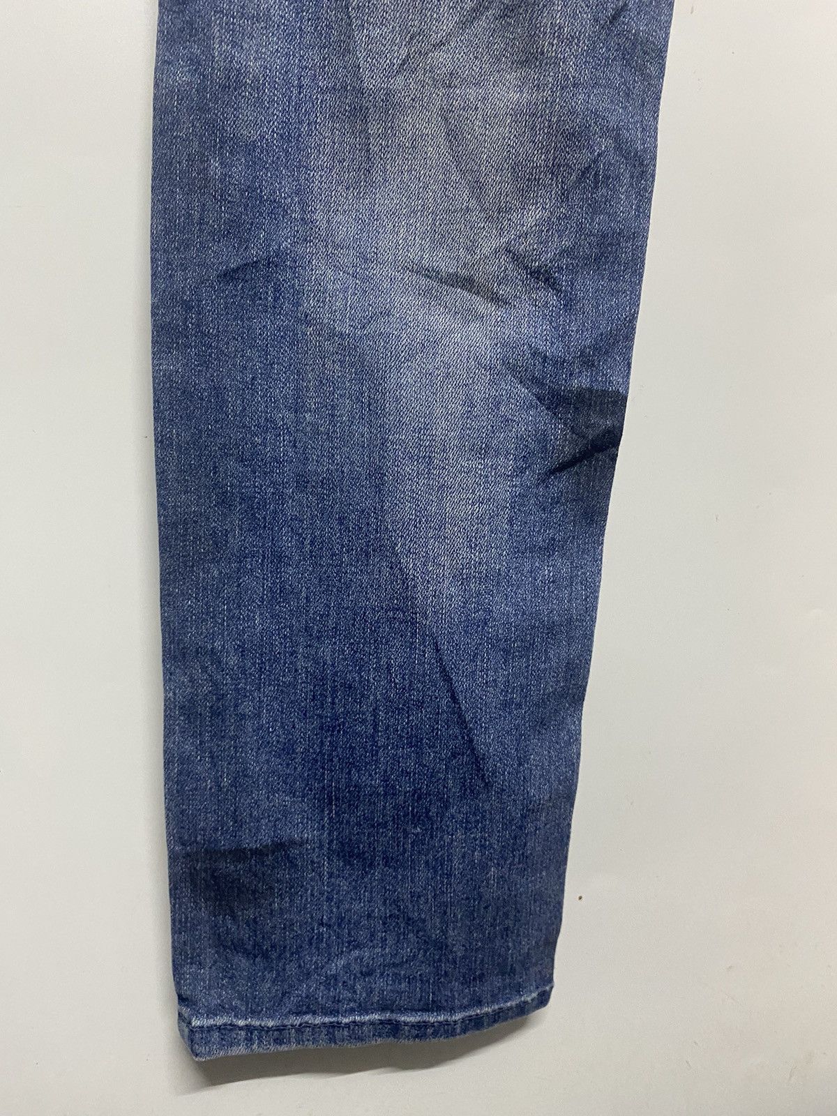 Hysteric Glamour Semantic Design Distressed Denim Stretch Jeans Art Size US 32 / EU 48 - 12 Thumbnail