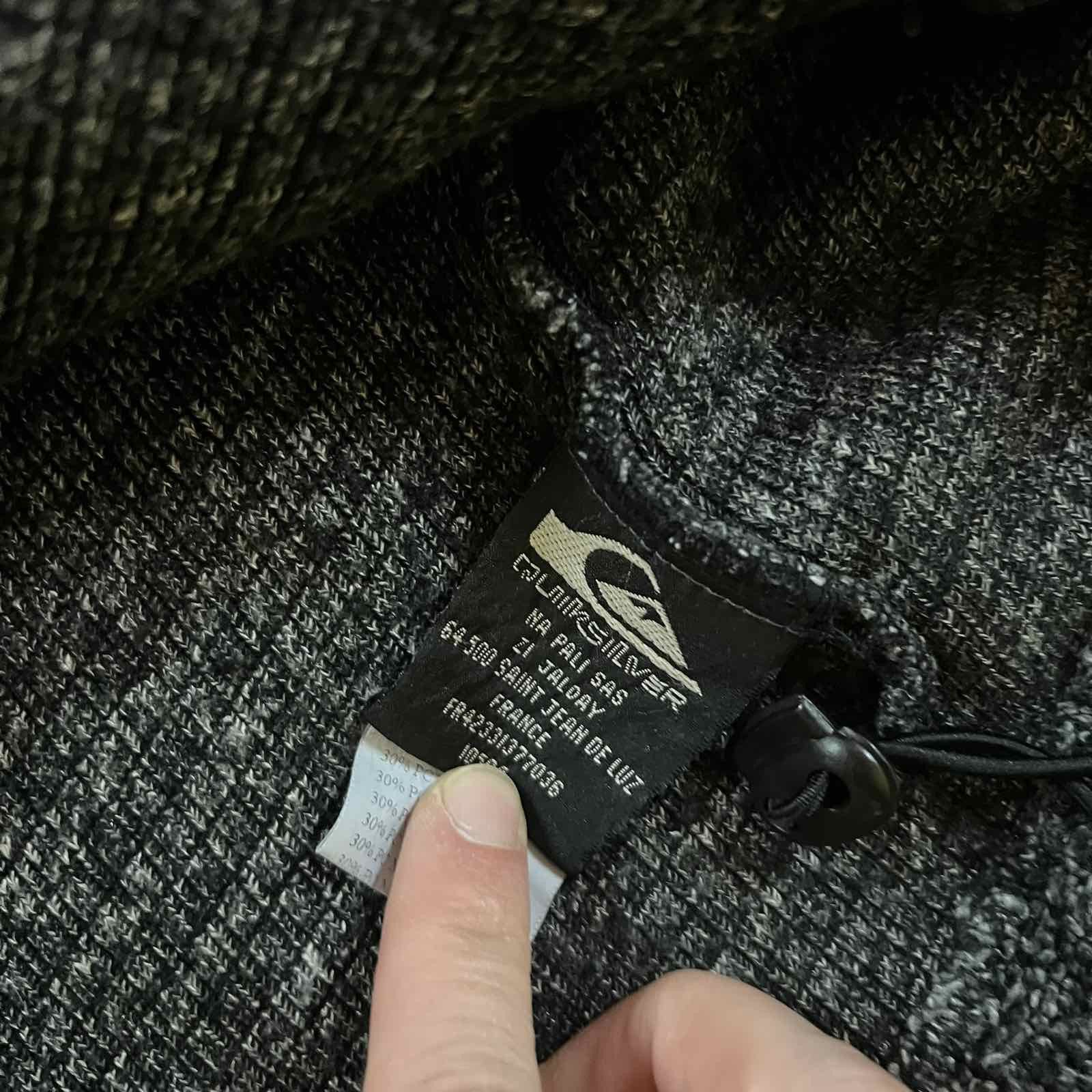 Quiksilver Vintage 90s Quiksilver fleece zip sweater Teddy Sz L Size US L / EU 52-54 / 3 - 5 Thumbnail