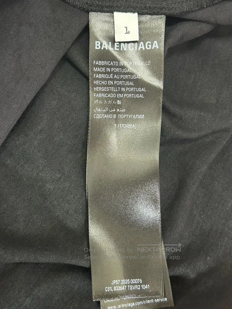Balenciaga Balenciaga Los Angeles Night Sleeveless Tee. Size US XS / EU 42 / 0 - 5 Thumbnail