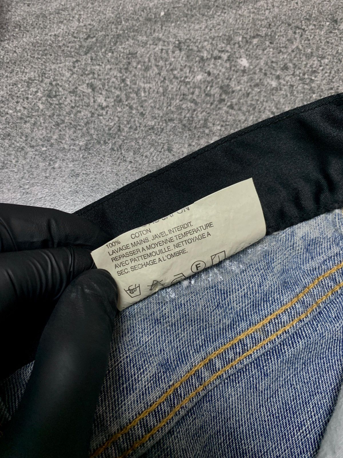 Junya Watanabe FREE TAX! Nylon Waistband Denim Jeans- 29” Size US 29 - 9 Thumbnail