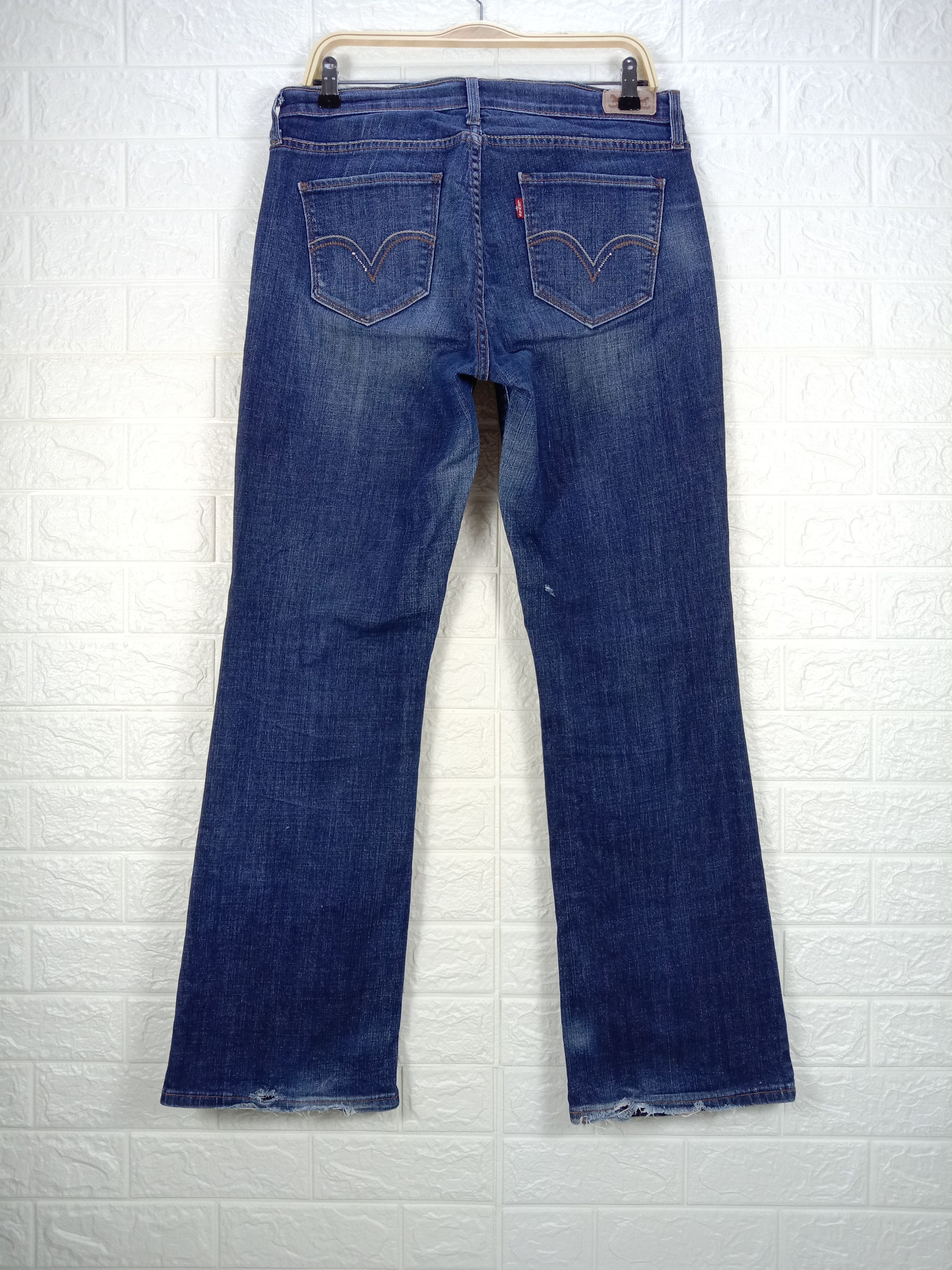 Levi's Vintage Levi's 529 Flare Jeans Curvy Boot Cut Denim Size 32" / US 10 / IT 46 - 5 Thumbnail