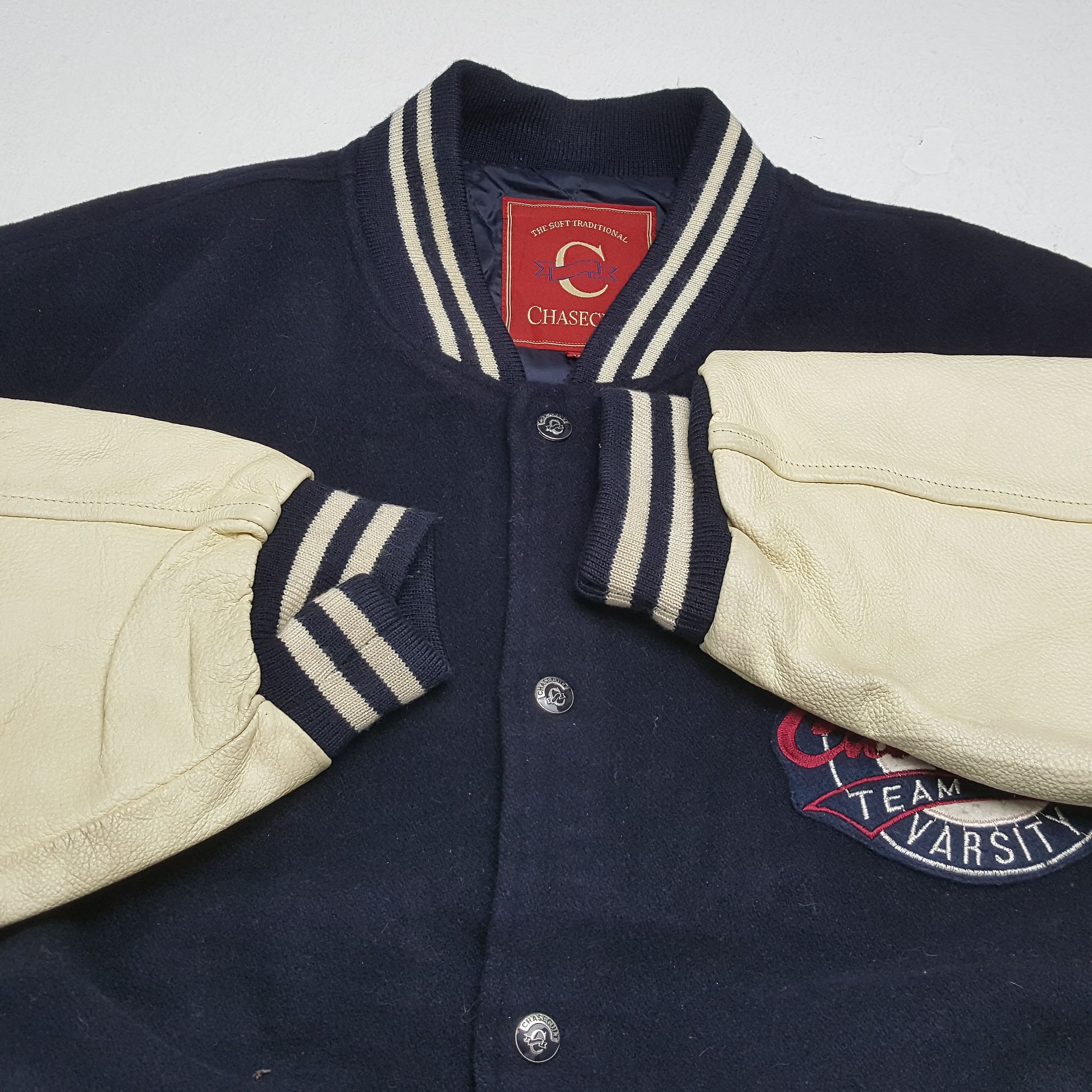 MLB × Vintage CHASECULT BASEBALL TEAM Varsity Jacket Winter Style Size US XL / EU 56 / 4 - 10 Thumbnail