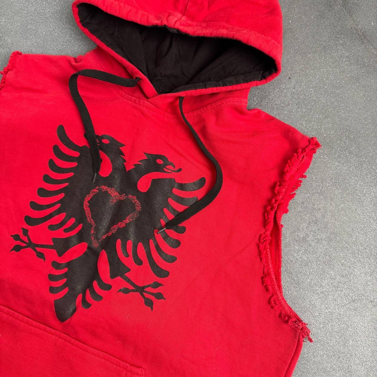 Japanese Brand Kanye West Vultures Style Distressed Hoodie Size US L / EU 52-54 / 3 - 4 Thumbnail