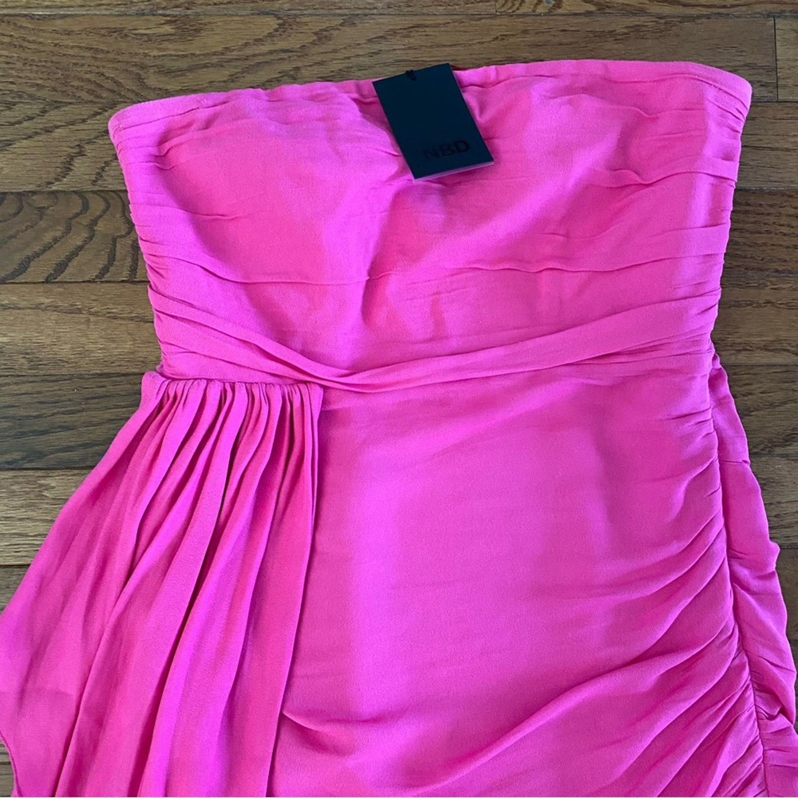 REVOLVE New Revolve NBD $179 Jacqueline Dress Magenta Small NWT Size S / US 4 / IT 40 - 5 Thumbnail