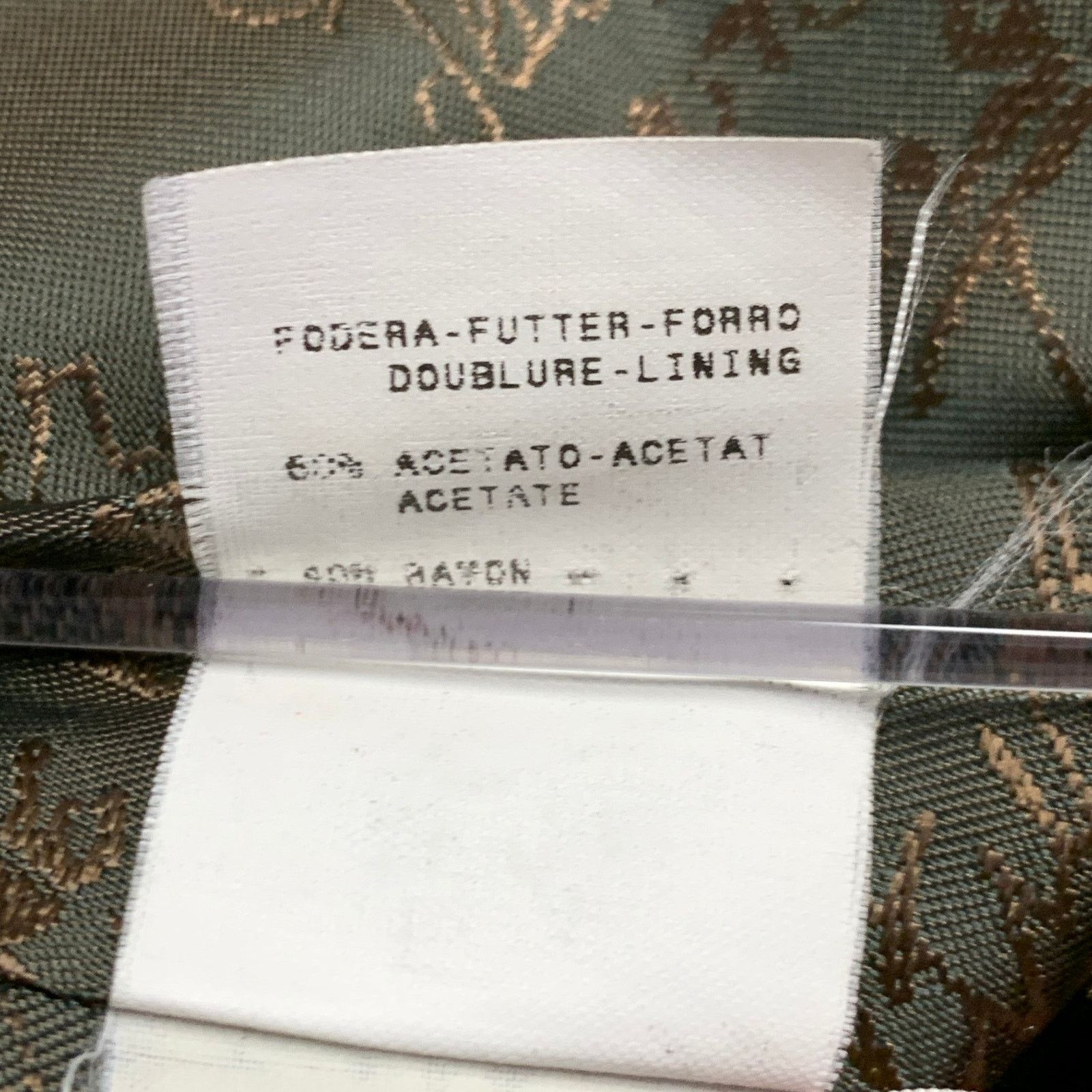 Jean Paul Gaultier JEAN PAUL GAULTIER 6 Beige Wool Single Breasted Skirt Suit Size 28" / US 6 / IT 42 - 13 Thumbnail