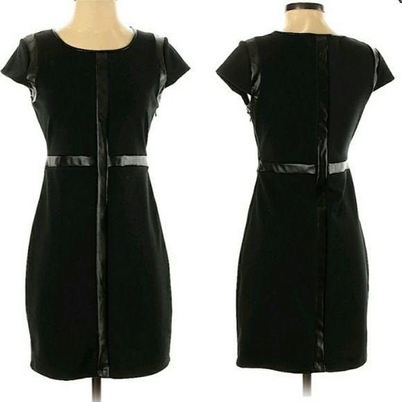 Other Romeo & Juliet Couture Matrix Sheath Dress Sz XS Black Faux Size XS / US 0-2 / IT 36-38 - 3 Thumbnail