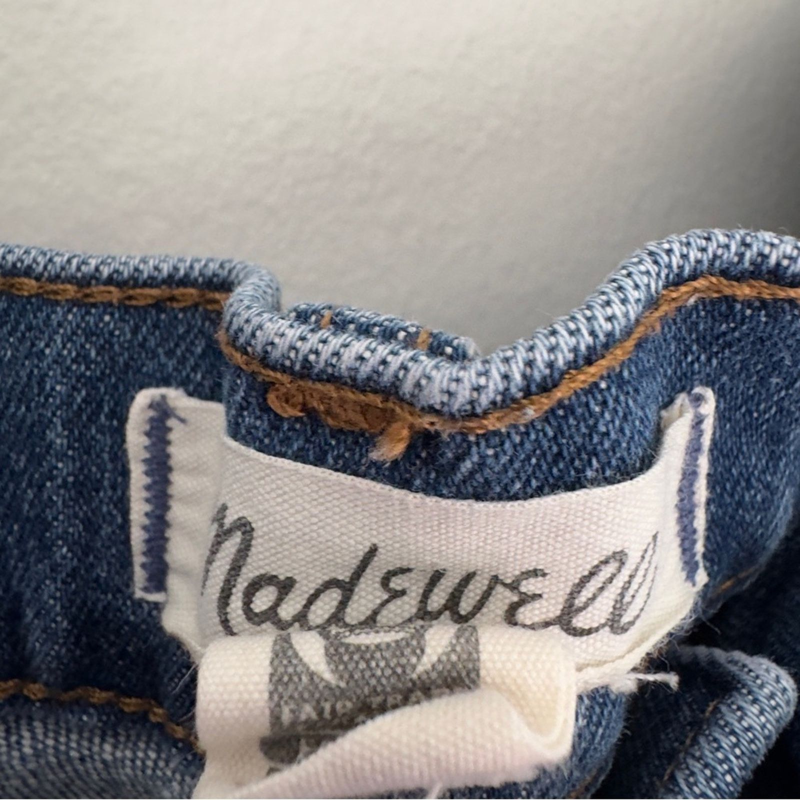 Madewell Madewell The Perfect Jean Short Medium Wash Shorts Raw Hem Size 25" / US 0 / IT 36 - 3 Thumbnail