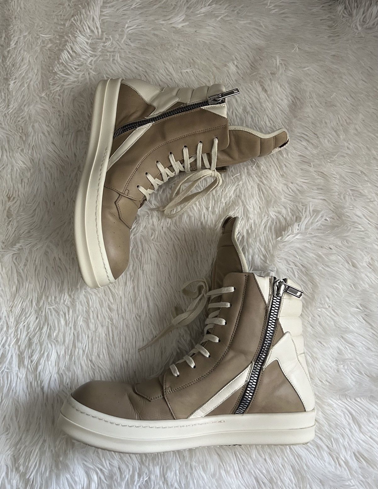 Rick Owens Rick Owens Mainline Geobasket 41.5 SHIPS SAME DAY Size US 8.5 / EU 41-42 - 3 Thumbnail