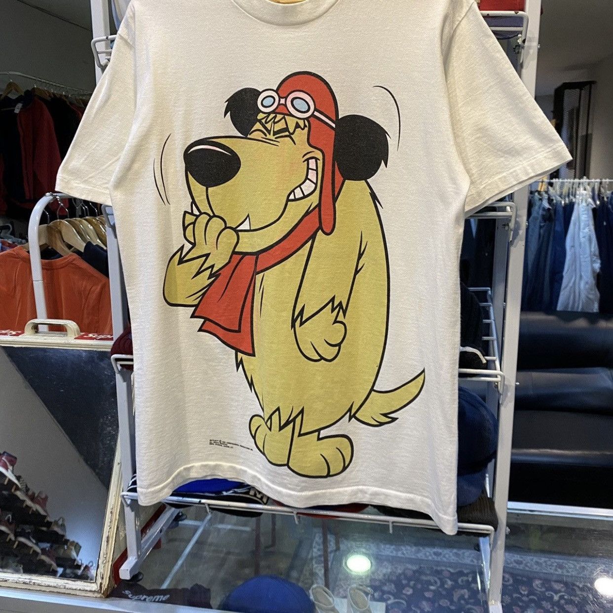 Cartoon Network Vintage 90s Wacky Races Muttley Hanna Barbera T-Shirt 1993 Size US L / EU 52-54 / 3 - 4 Thumbnail