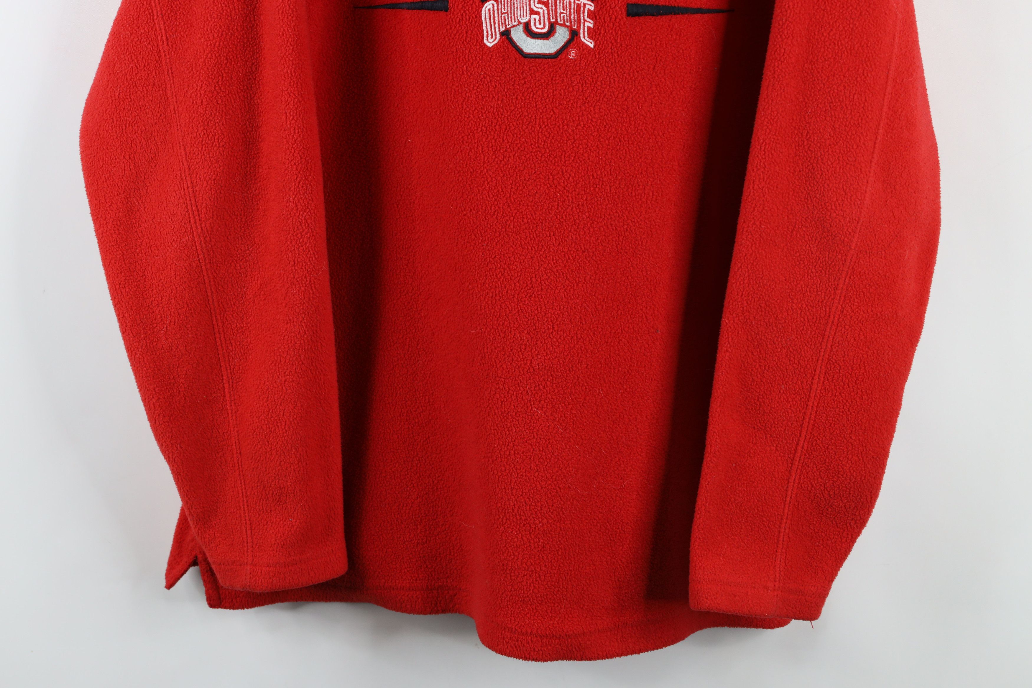 Vintage Vintage 90s Shadow Ohio State University Fleece Sweater Size US M / EU 48-50 / 2 - 3 Thumbnail