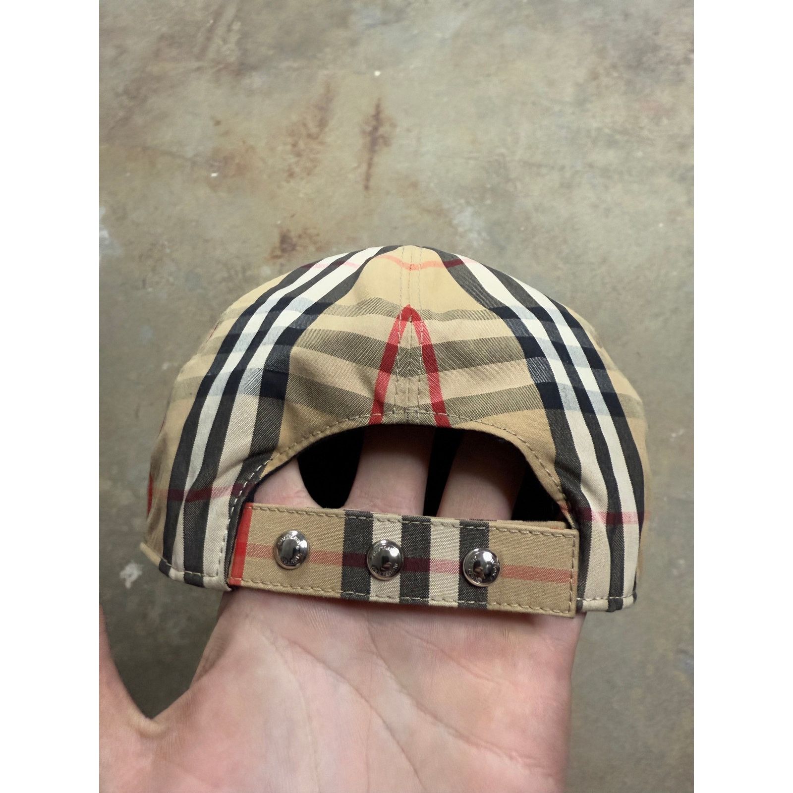 Burberry Burberry TB Logo Cap Used Small Size ONE SIZE - 3 Thumbnail