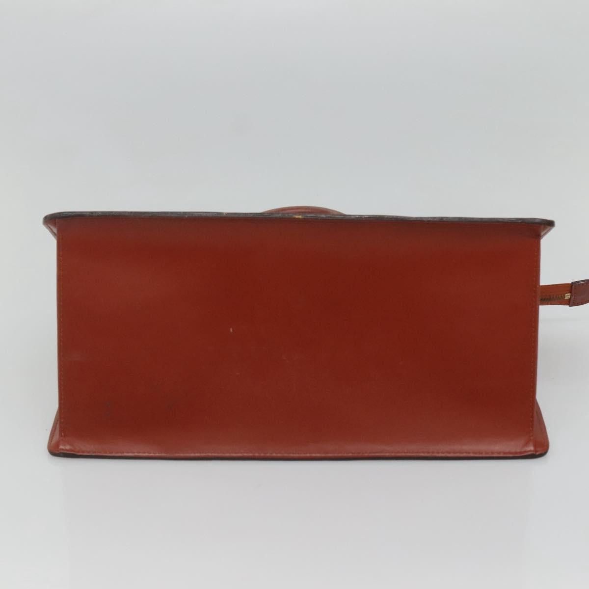 Louis Vuitton LOUIS VUITTON Epi Riviera Hand Bag Brown M48183 Size ONE SIZE - 5 Thumbnail