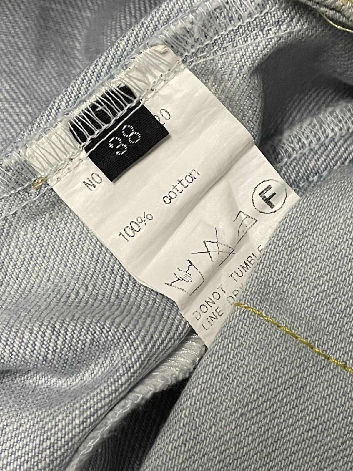 Japanese Brand VINTAGE SMORK JAPAN DESIGNER 90S BUSHPANT FLARED CUT DENIM Size US 26 / EU 42 - 16 Thumbnail