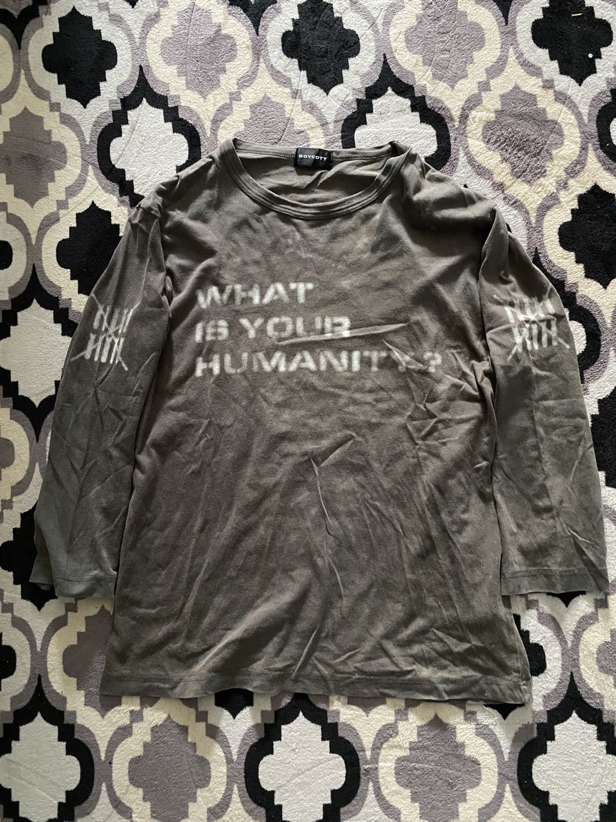 If Six Was Nine × Japanese Brand × Le Grande Bleu (L.G.B.) Vintage boycott tshirt Size US M / EU 48-50 / 2 - 1 Thumbnail