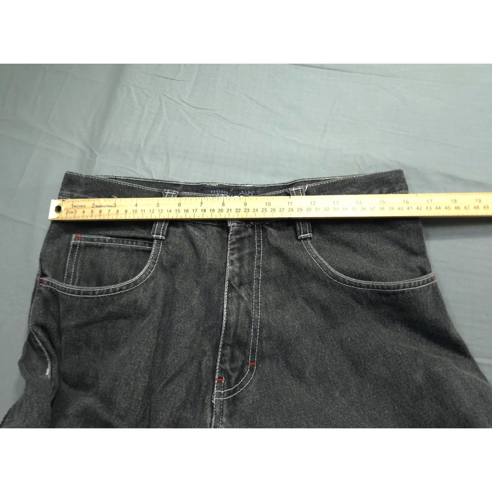 Southpole VINTAGE Southpole Jeans Mens 32x32 Black Baggy Skater Authentic Denim Y2K Stiff Size US 32 / EU 48 - 4 Thumbnail