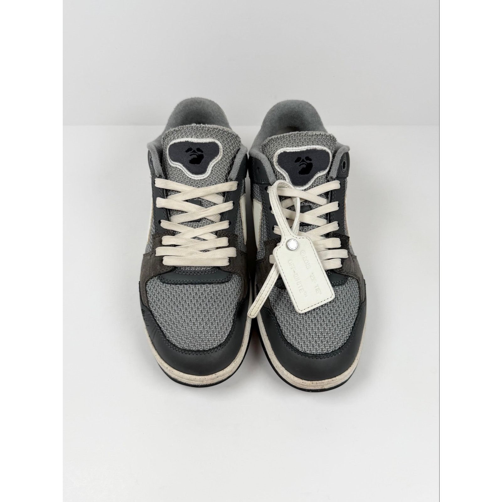 Off-White Size 43EU/10US - Off-White Out Of Office Grey White Sneakers Size US 10 / EU 43 - 3 Thumbnail