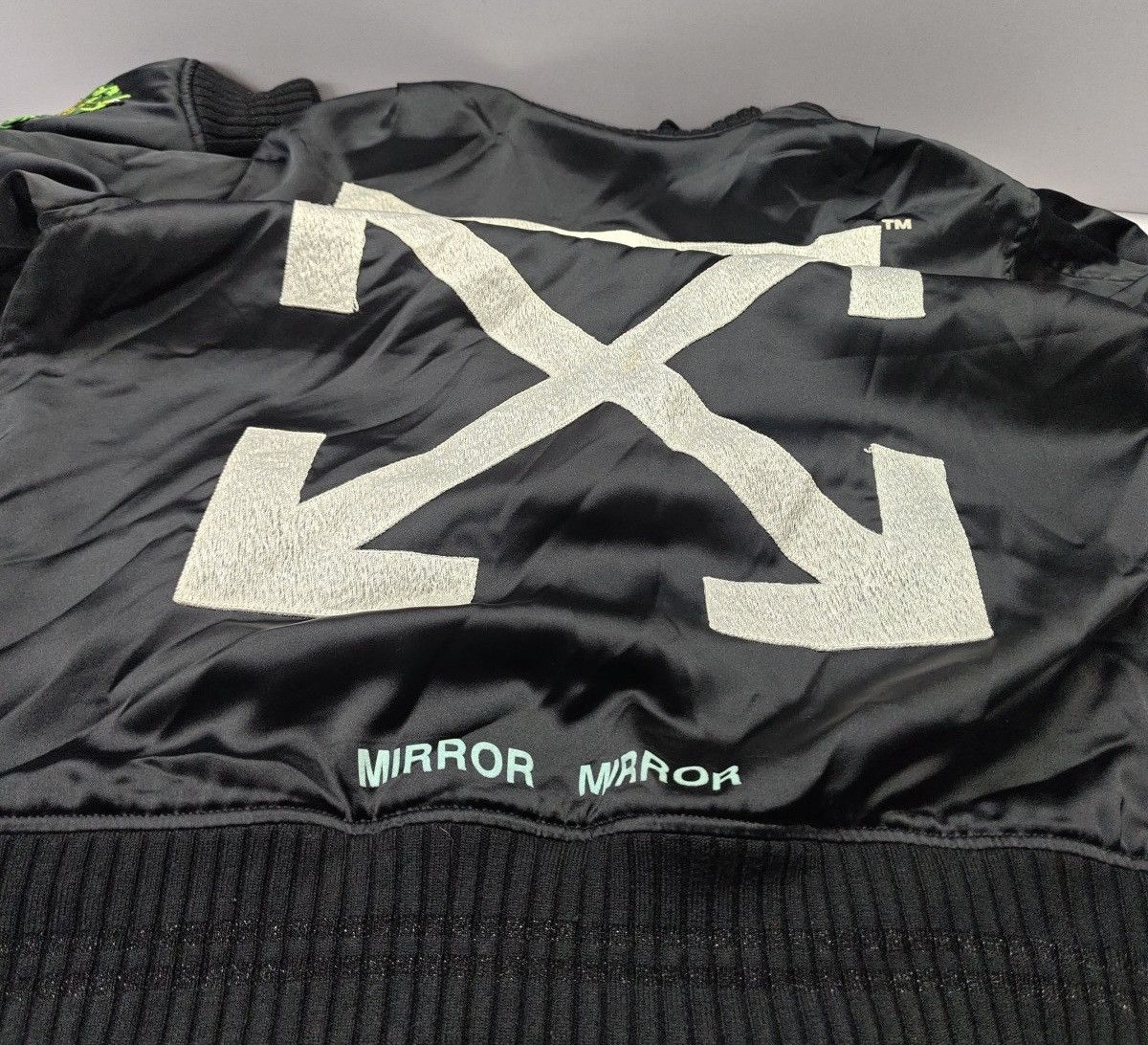 Off-White Off-White Tiger Embroidered Souvenir Bomber Jacket Size US M / EU 48-50 / 2 - 7 Thumbnail