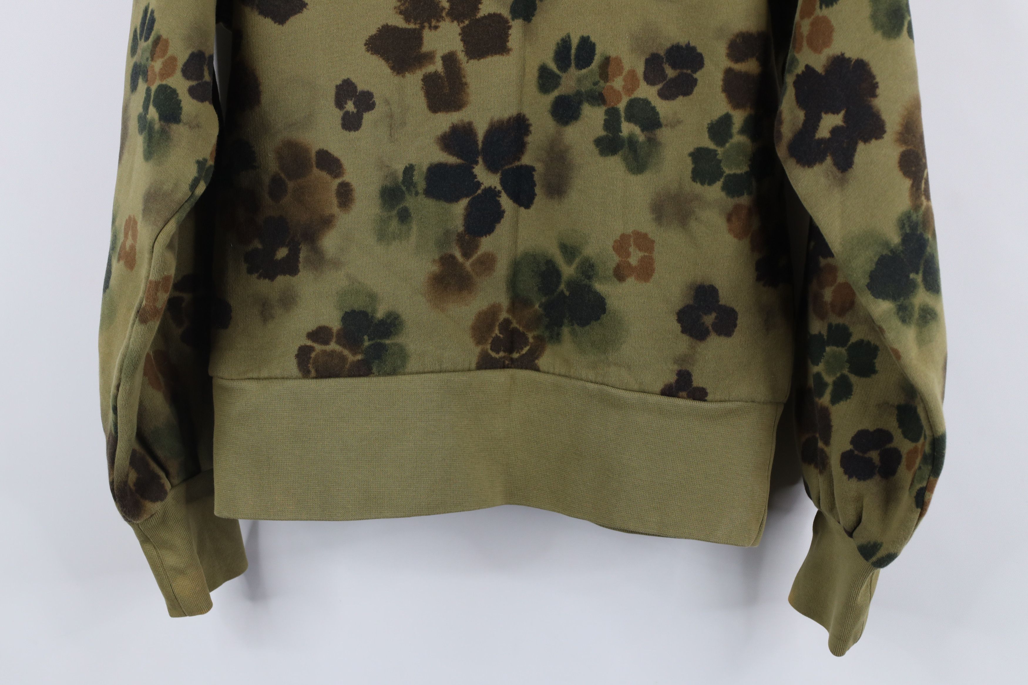 Scotch & Soda × Vintage Scotch & Soda Abstract Acid Wash Flower Crewneck Sweatshirt Size XS / US 0-2 / IT 36-38 - 14 Thumbnail