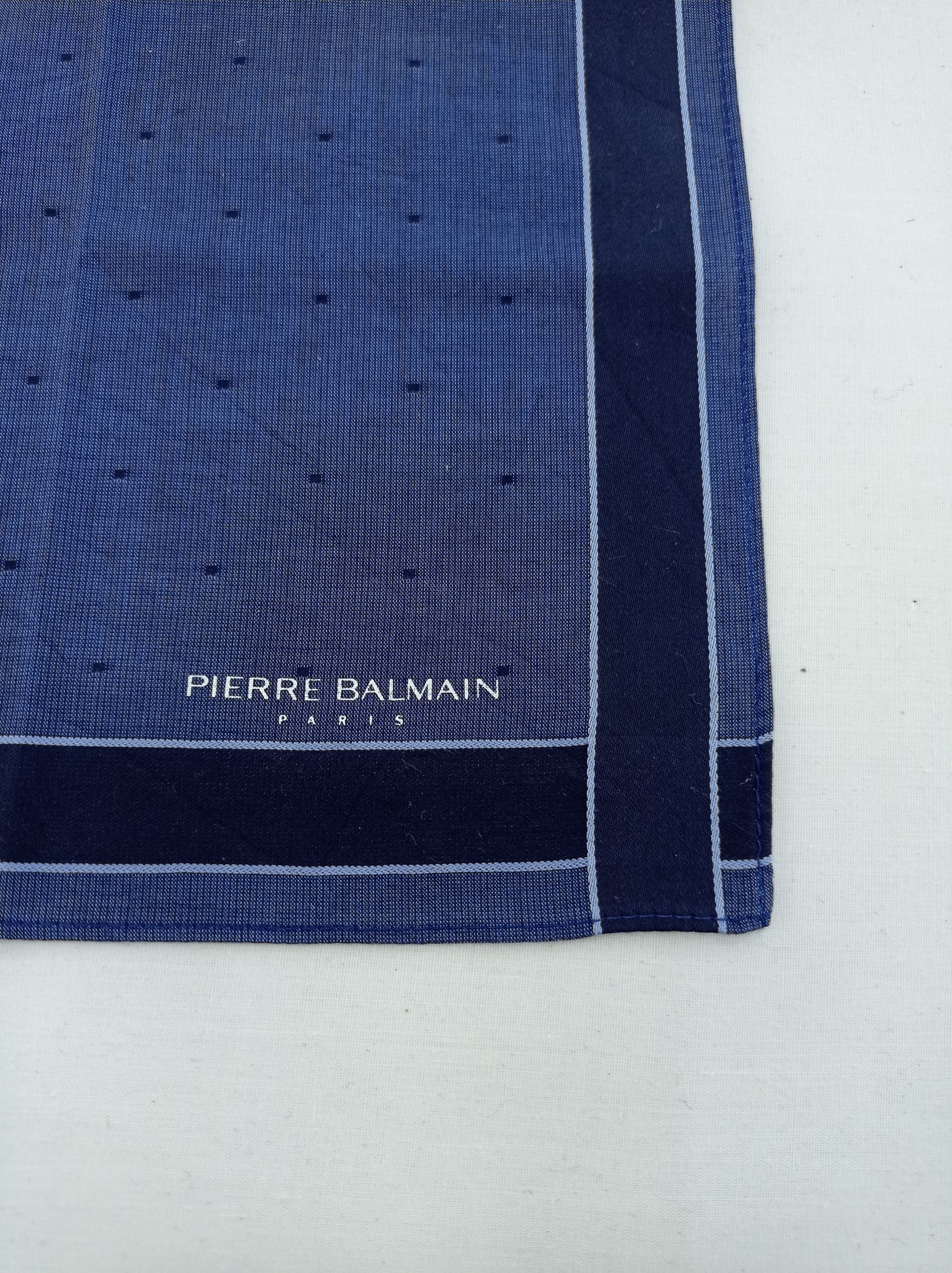 Pierre Balmain × Vintage Vintage Pierre Balmain Handkerchief / Neckwear / Bandana Size ONE SIZE - 4 Thumbnail