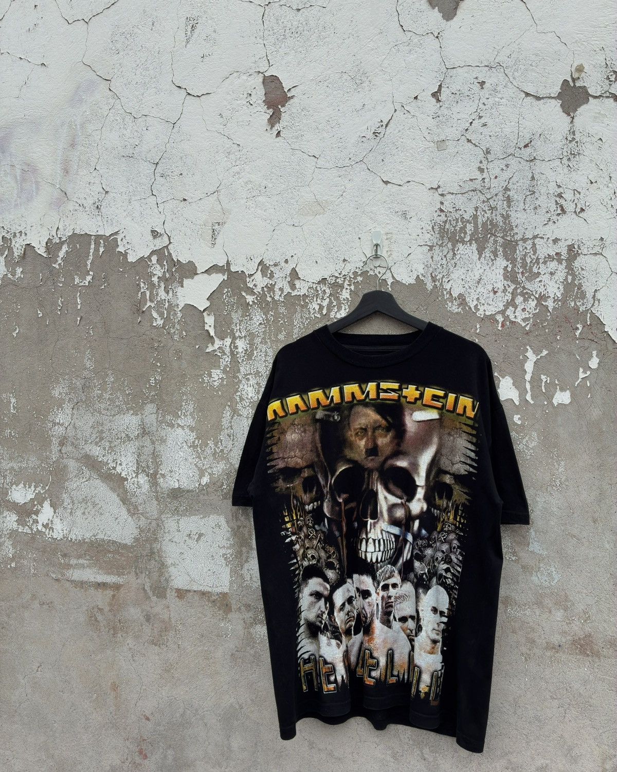 Band Tees Vintage 90’s Rammstein Mexican Bootleg Tee Size US XL / EU 56 / 4 - 2 Thumbnail