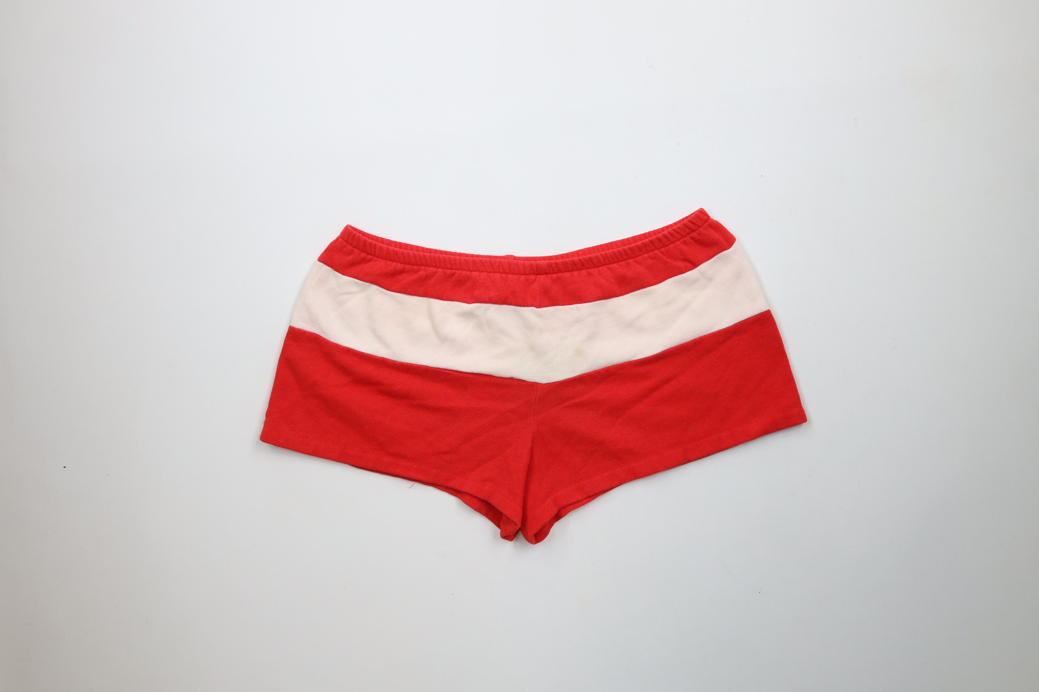 Vintage Vintage 80s 90s University Sweatpants Booty Shorts USA AS IS Size 35" - 1 Thumbnail