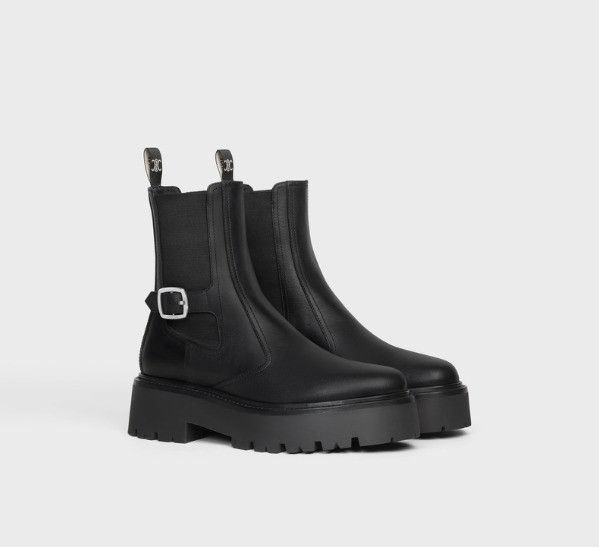 Celine o1bcso1str0925 349823607C Bulky Chelsea Boots in Black Size US 10 / IT 40 - 2 Thumbnail
