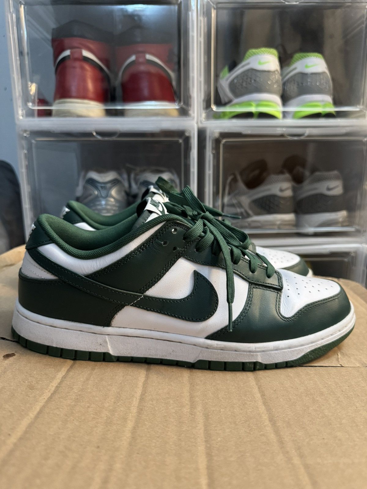Nike Nike Dunk Low ‘Michigan State’ Size US 10.5 / EU 43-44 - 2 Thumbnail