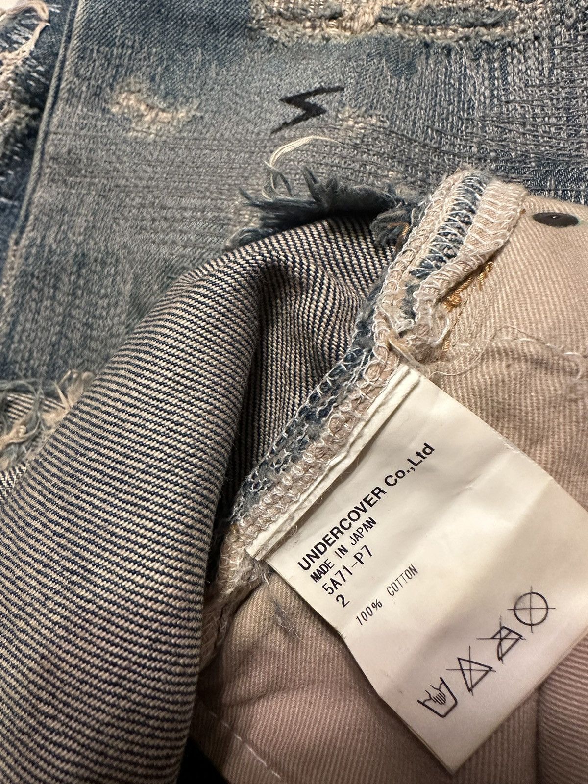 Undercover 85 Denim Size US 30 / EU 46 - 5 Thumbnail