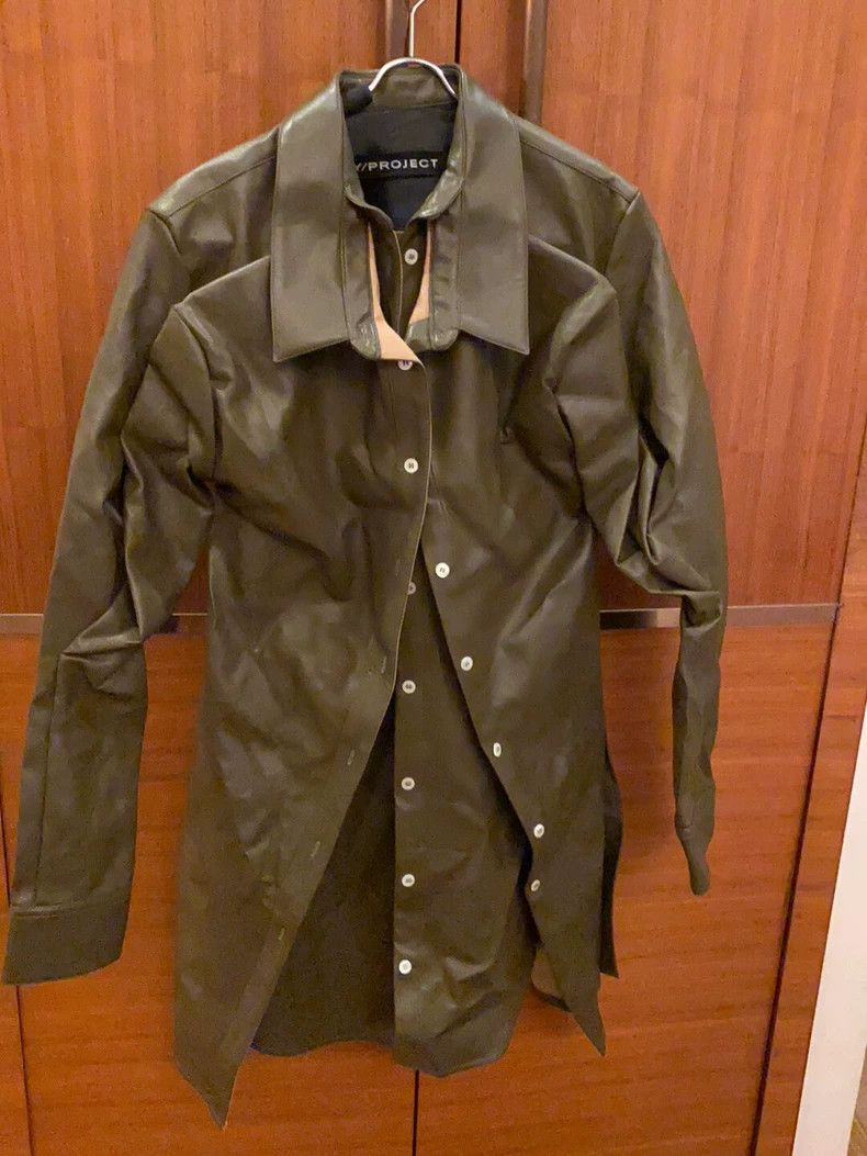 Y/Project Y/Project Faux Leather Dress - dmc Size US 34 / EU 50 - 1 Thumbnail