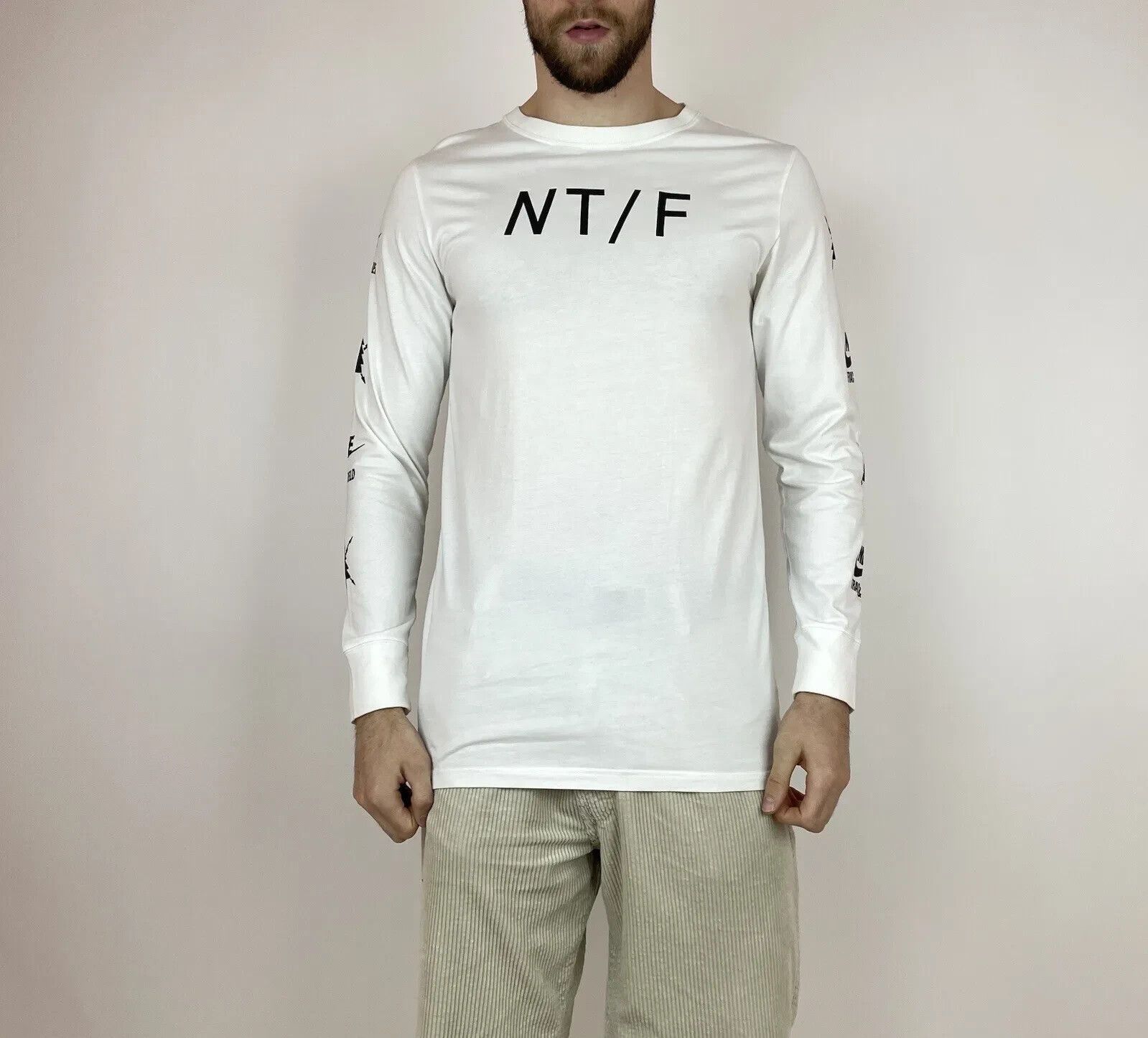 Nike Nike NTF NT/F TRACK & FIELD Long Sleeve White Shirt Mens Size US L / EU 52-54 / 3 - 3 Thumbnail