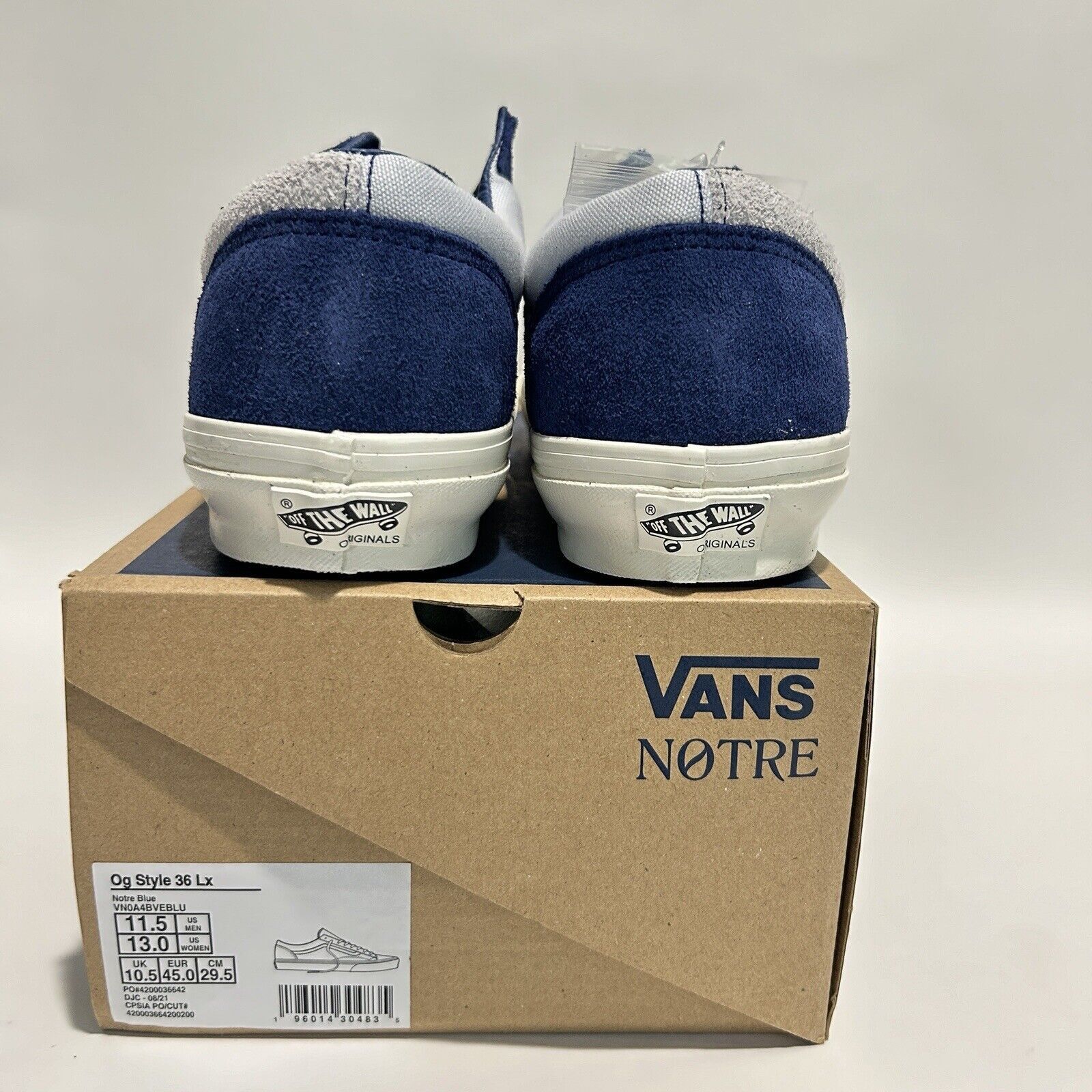 Vans Vans Vault x Notre Old Style 36 LX “Tea Blue” 2024 Size US 11.5 / EU 44-45 - 4 Thumbnail
