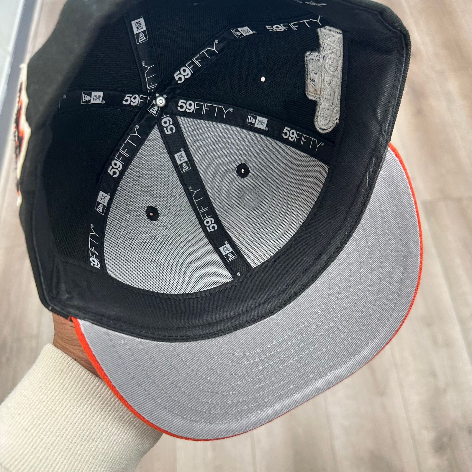 New Era New Era Letterman San Francisco Giants Fitted Hat Cap 7 1/8 Size ONE SIZE - 6 Thumbnail
