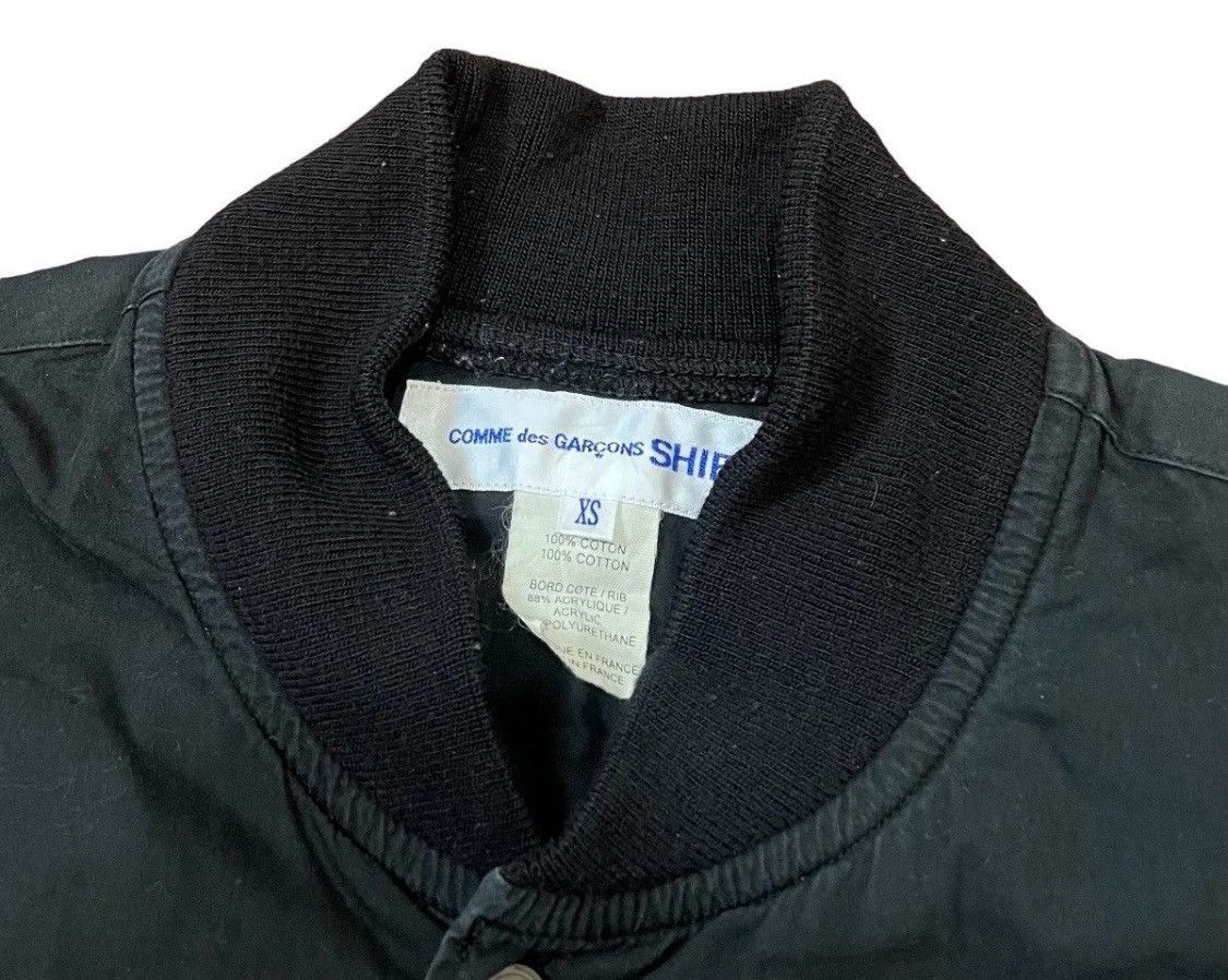 Comme des Garcons Vintage CDG SHIRT hybrid varsity button up shirt Size US S / EU 44-46 / 1 - 3 Thumbnail