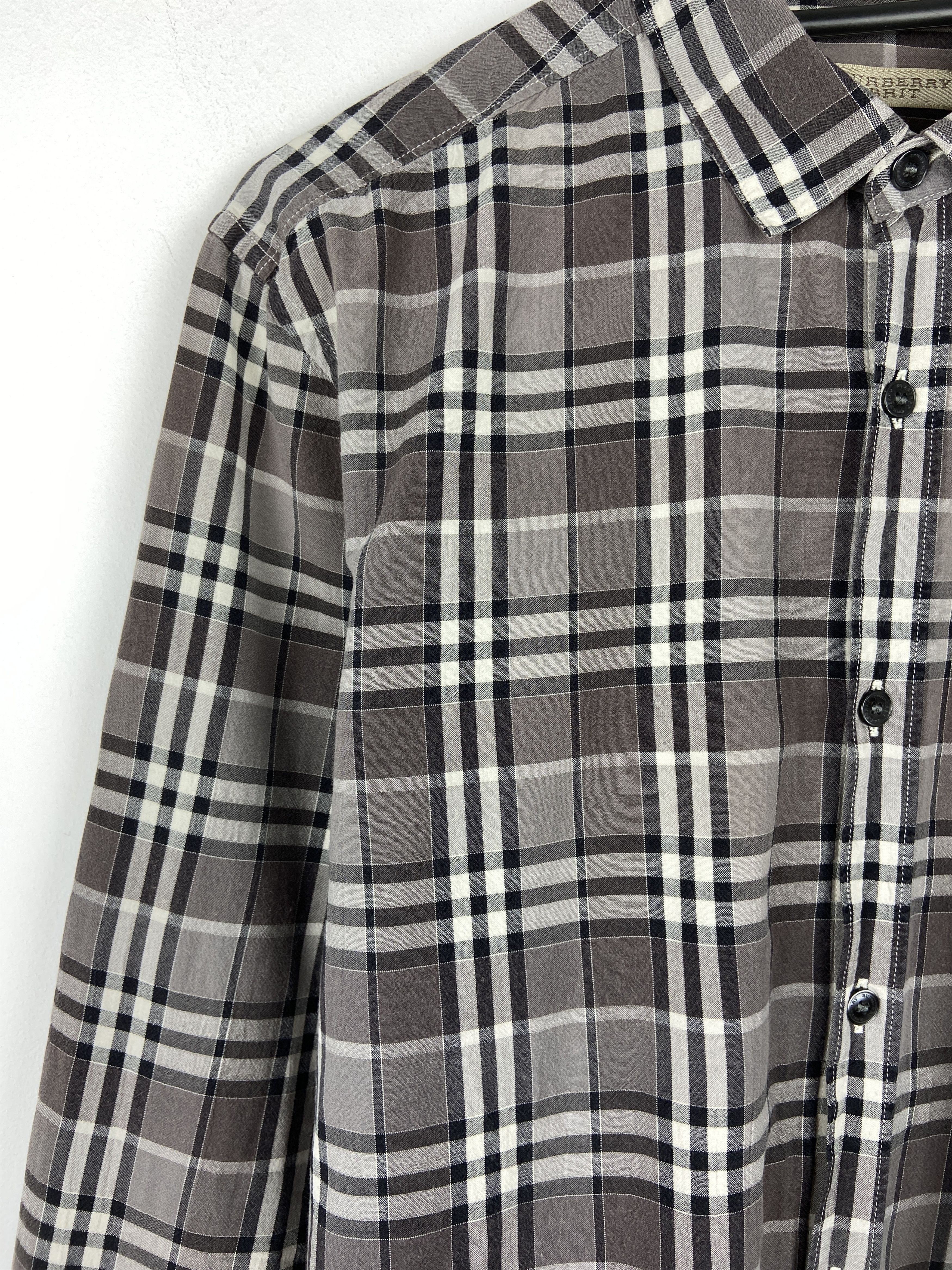Burberry Burberry Brit Nova Check Button Up Shirt Size US S / EU 44-46 / 1 - 7 Thumbnail