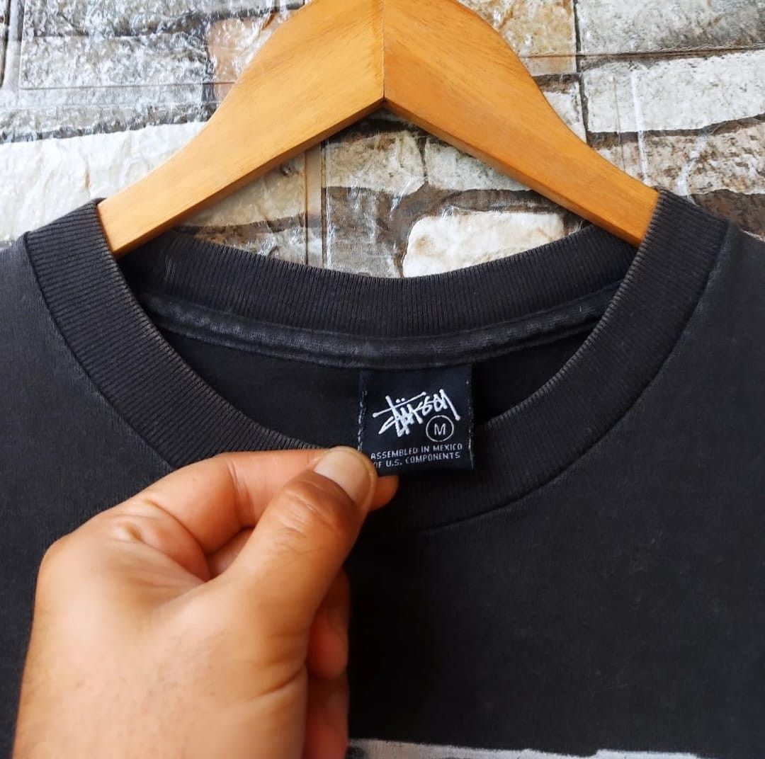 Stussy RARE🔥Vintage 90s STUSSY X Josh CheuseTshirt Size US M / EU 48-50 / 2 - 4 Thumbnail