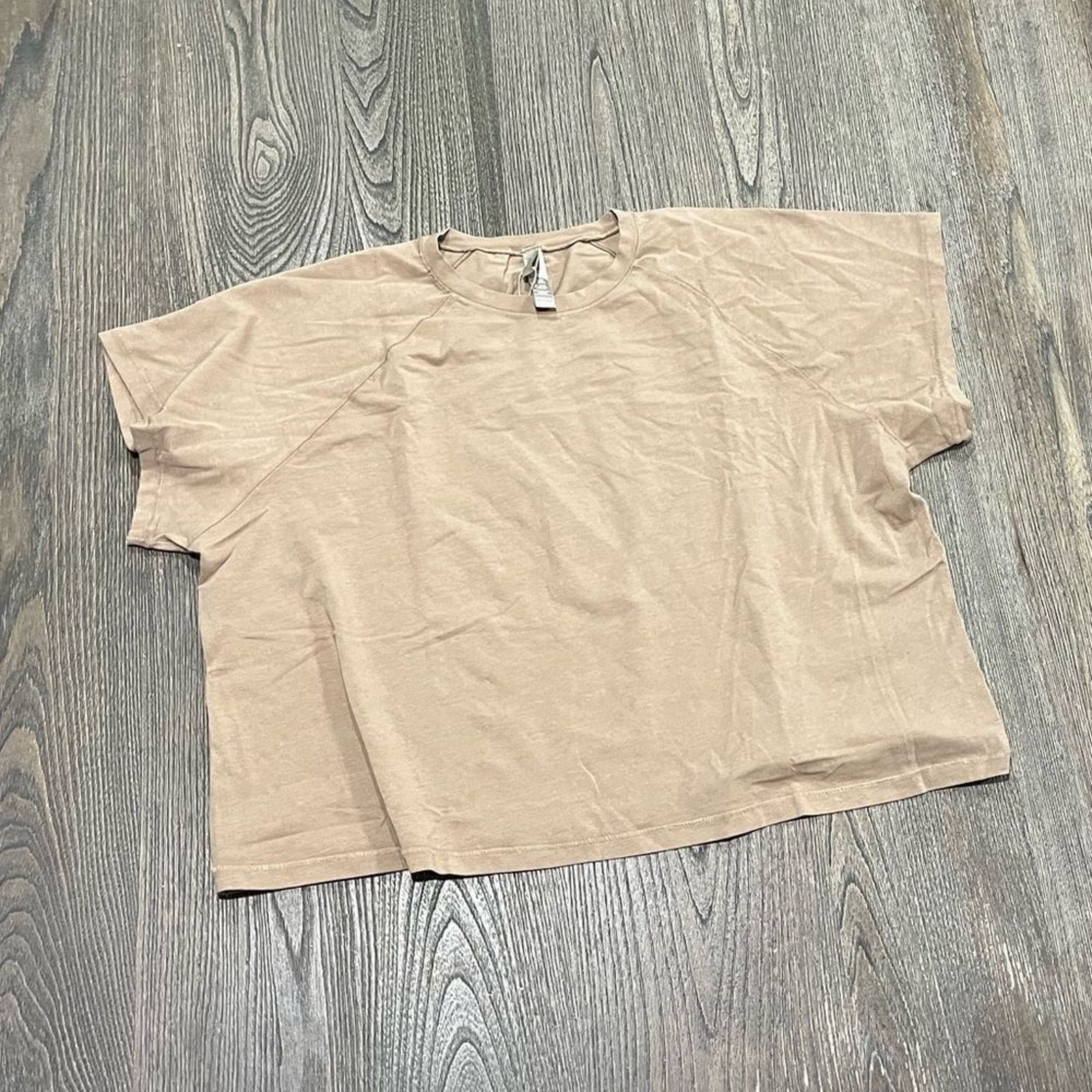 SKIMS NWT Skims New Vintage Cropped T-Shirt Crewneck Desert 4X Size 4XL / US 24-26 - 1 Thumbnail