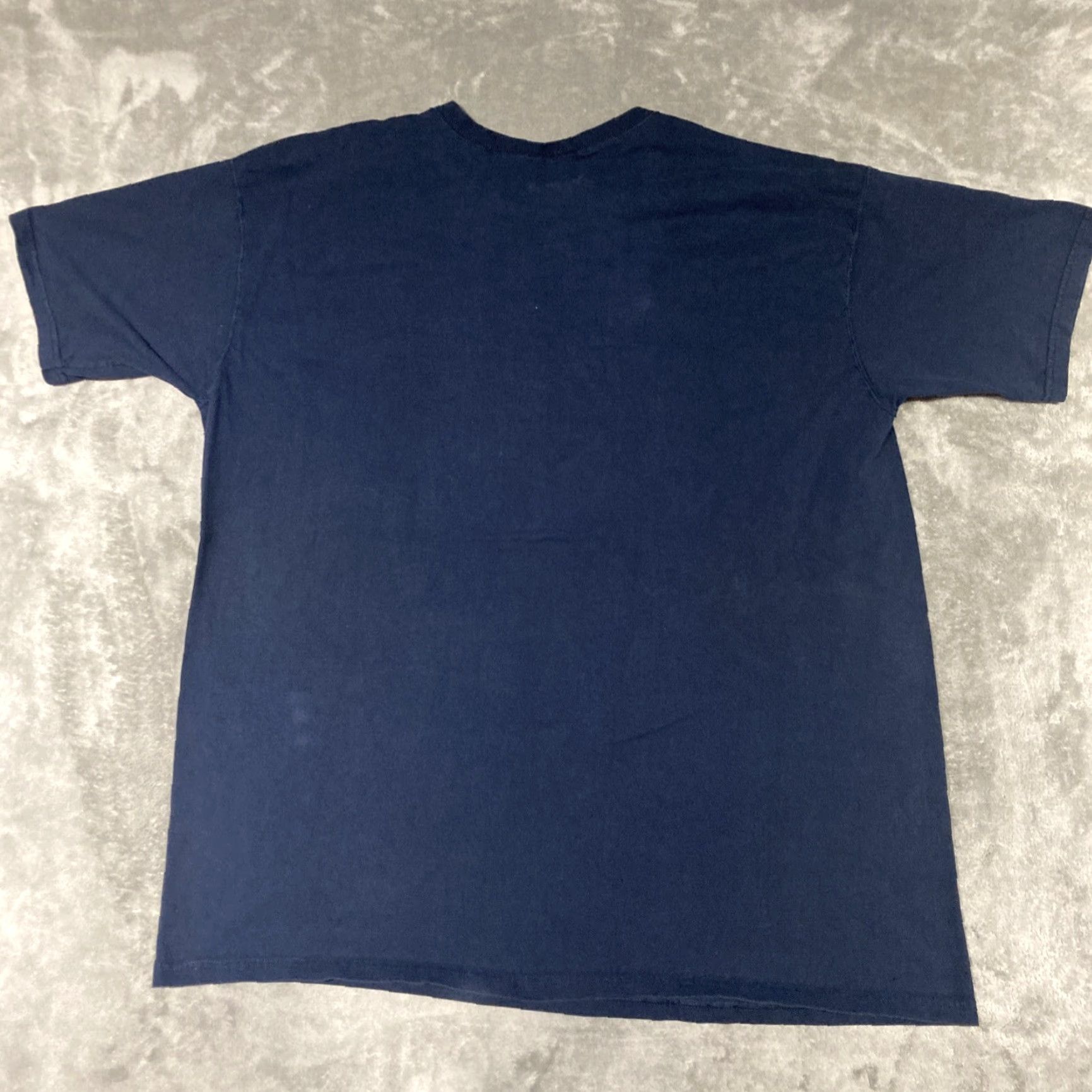 Tommy Hilfiger VINTAGE Tommy Hilfiger Outdoor Expedition T Shirt XL USA Spell Out Blue Cotton Logo Graphic Print Crew Neck Short Sleeve Men Size US XL / EU 56 / 4 - 6 Thumbnail