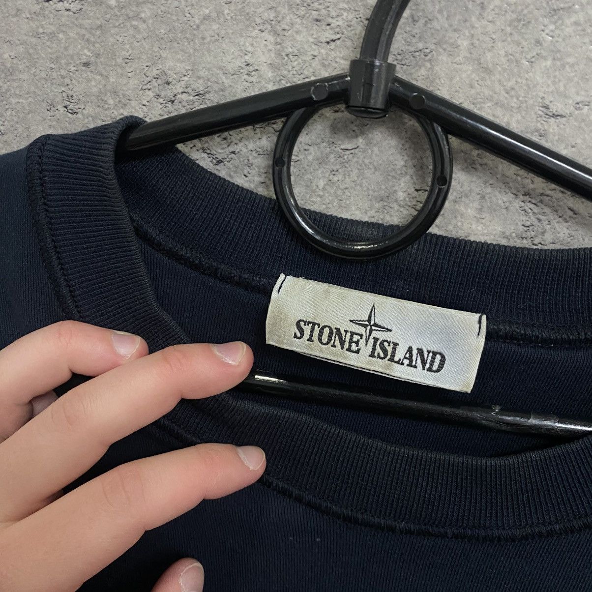 Stone Island Vintage Stone Island Sweatshirt Crewneck Patch Size L Y2K Size US L / EU 52-54 / 3 - 9 Thumbnail