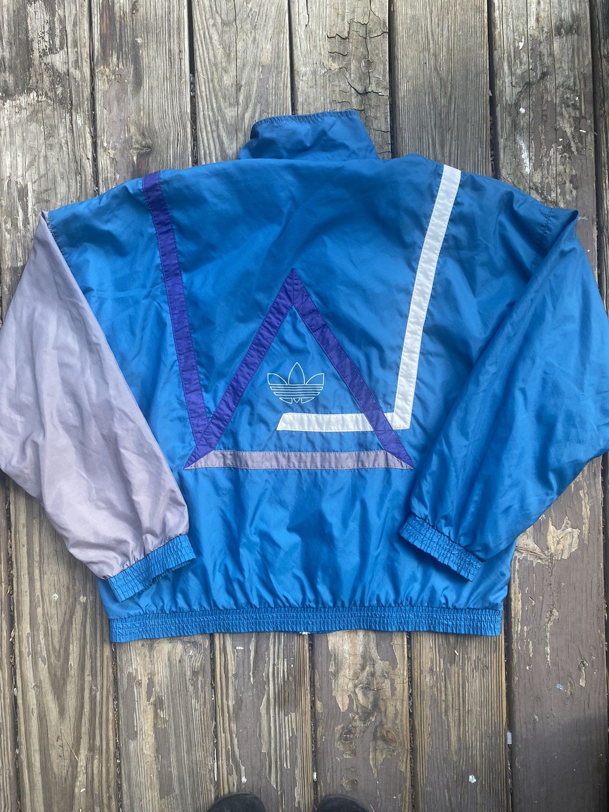 Adidas × Vintage Vintage Adidas WIndbreaker Size US L / EU 52-54 / 3 - 2 Thumbnail