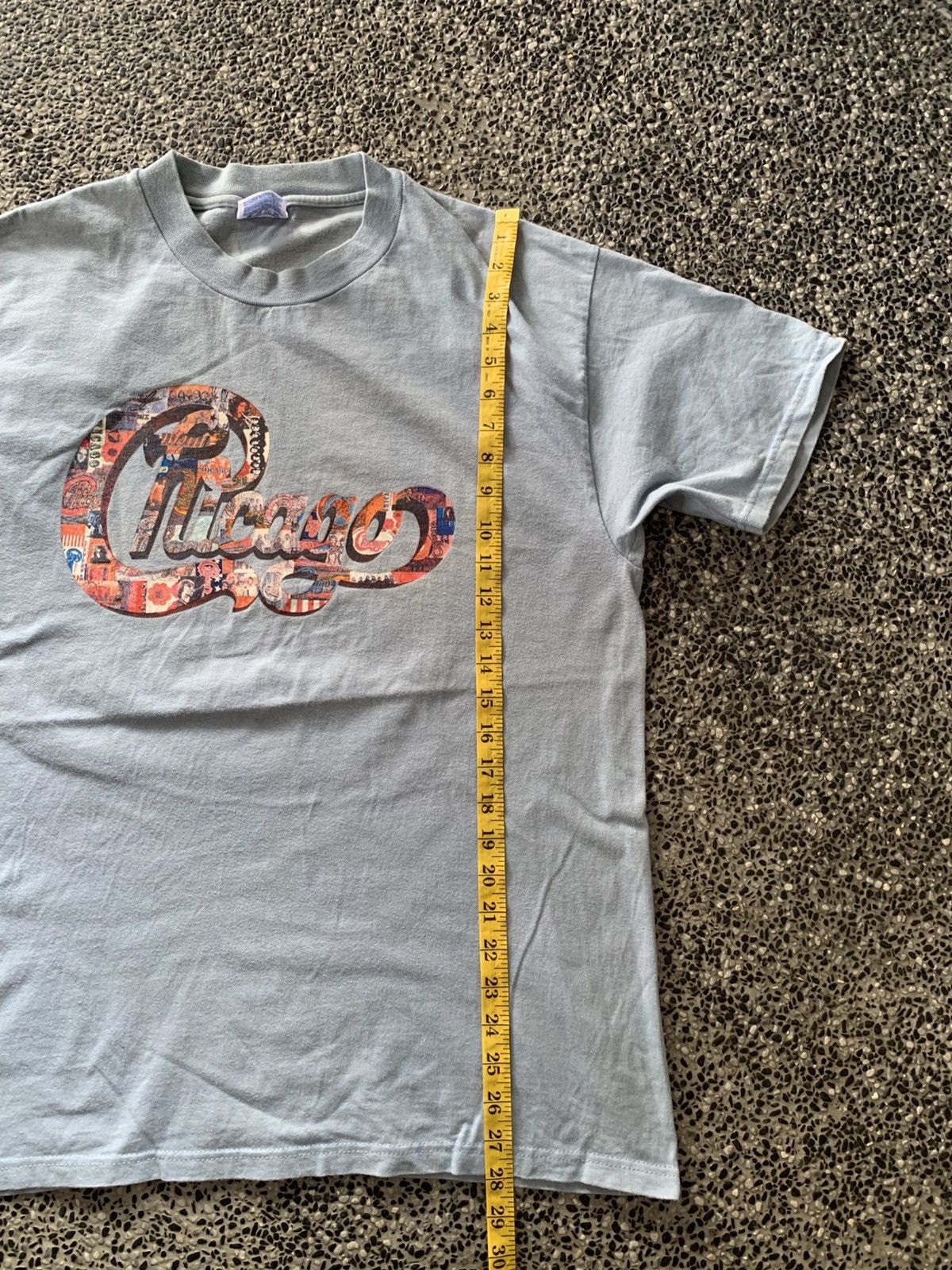 Band Tees × Vintage Vintage 90s Chicago Tour Rock Band T shirt Size US L / EU 52-54 / 3 - 9 Thumbnail