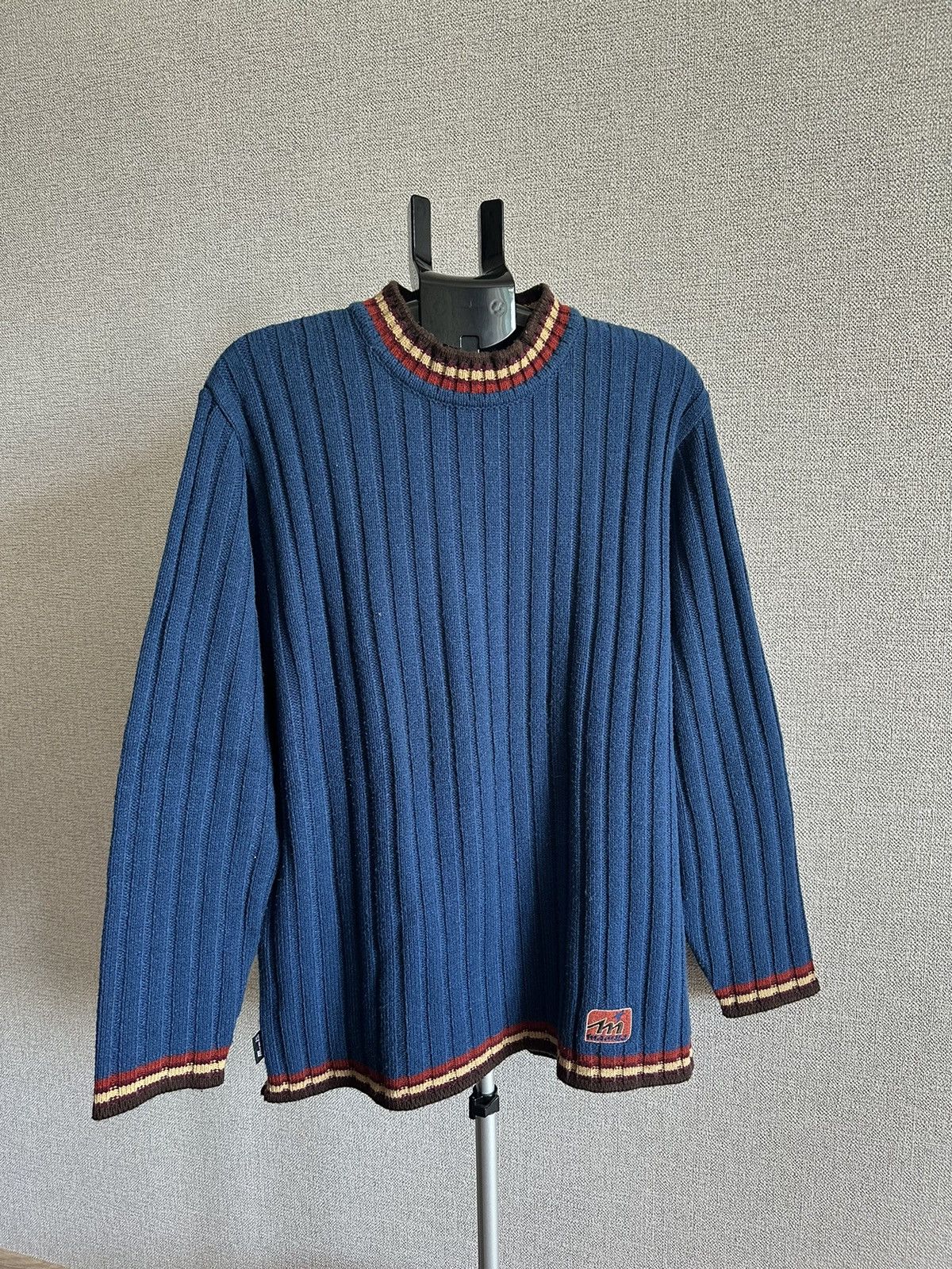 Mambo × Vintage Vintage Mambo Knit Crew Neck Sweater Size US L / EU 52-54 / 3 - 1 Thumbnail