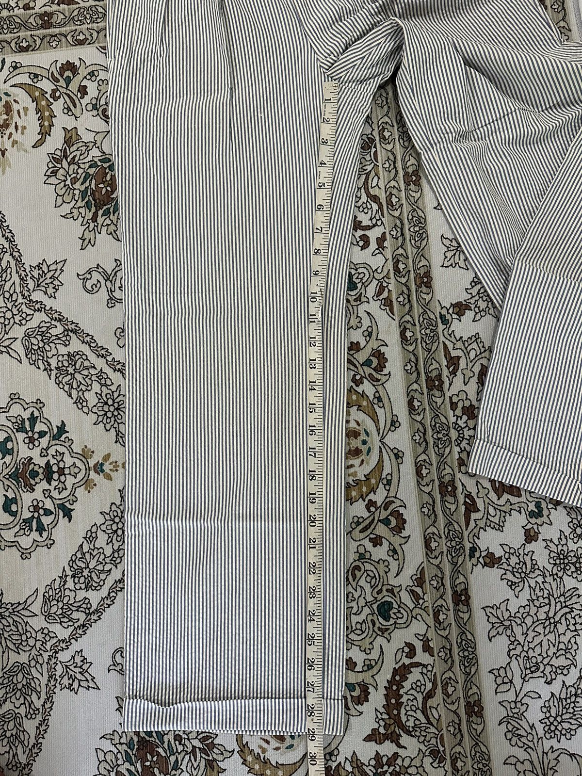 Polo Ralph Lauren Vintage Polo Ralph Lauren Stripe Trouser Pant Size US 28 / EU 44 - 21 Thumbnail